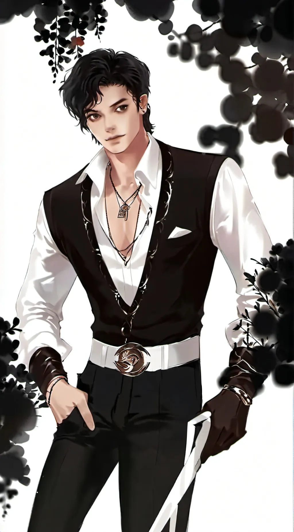 ai character: Maiki background