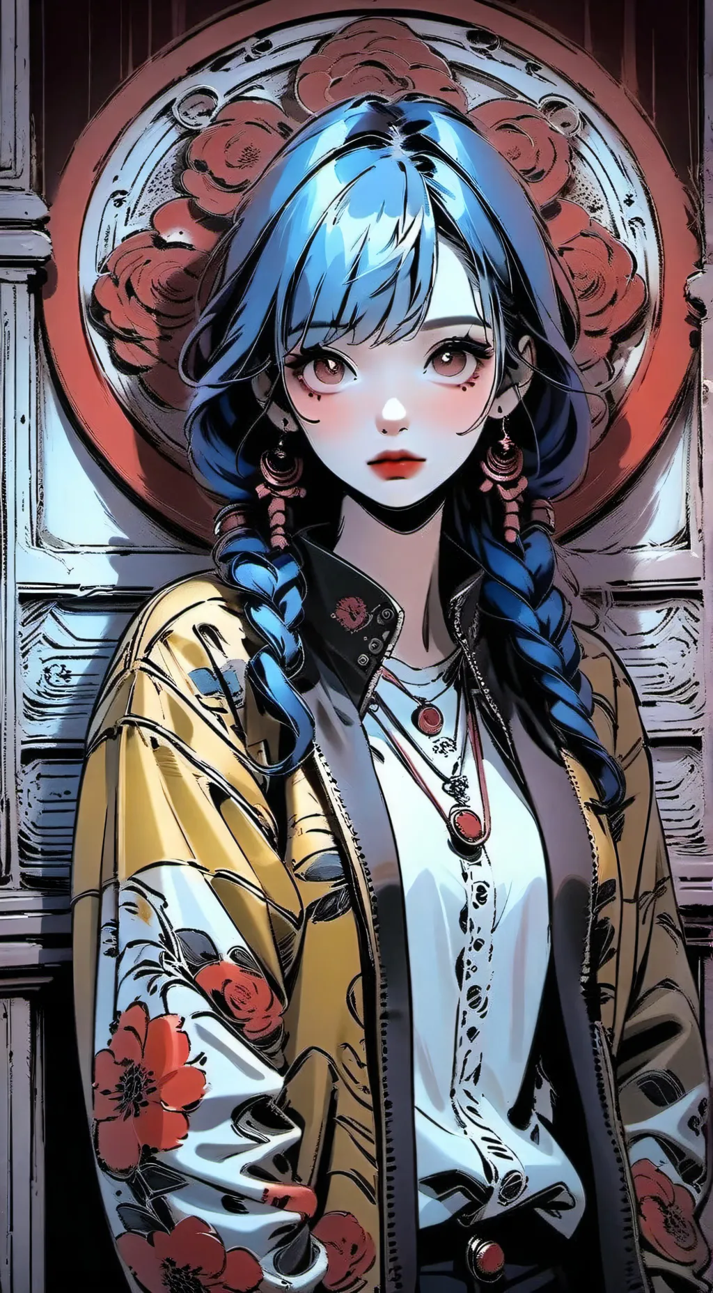 ai character: Pia background