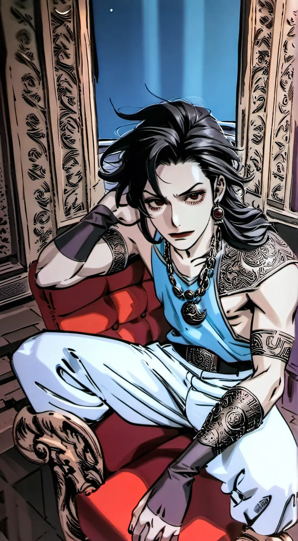 ai character: Michael Jackson background