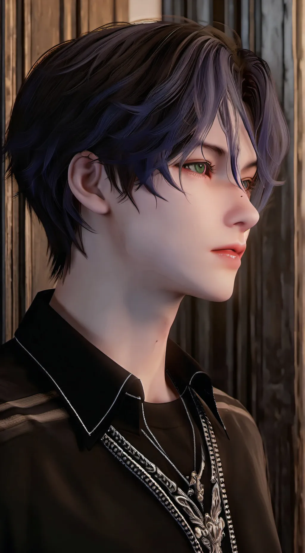 ai character: Evan background