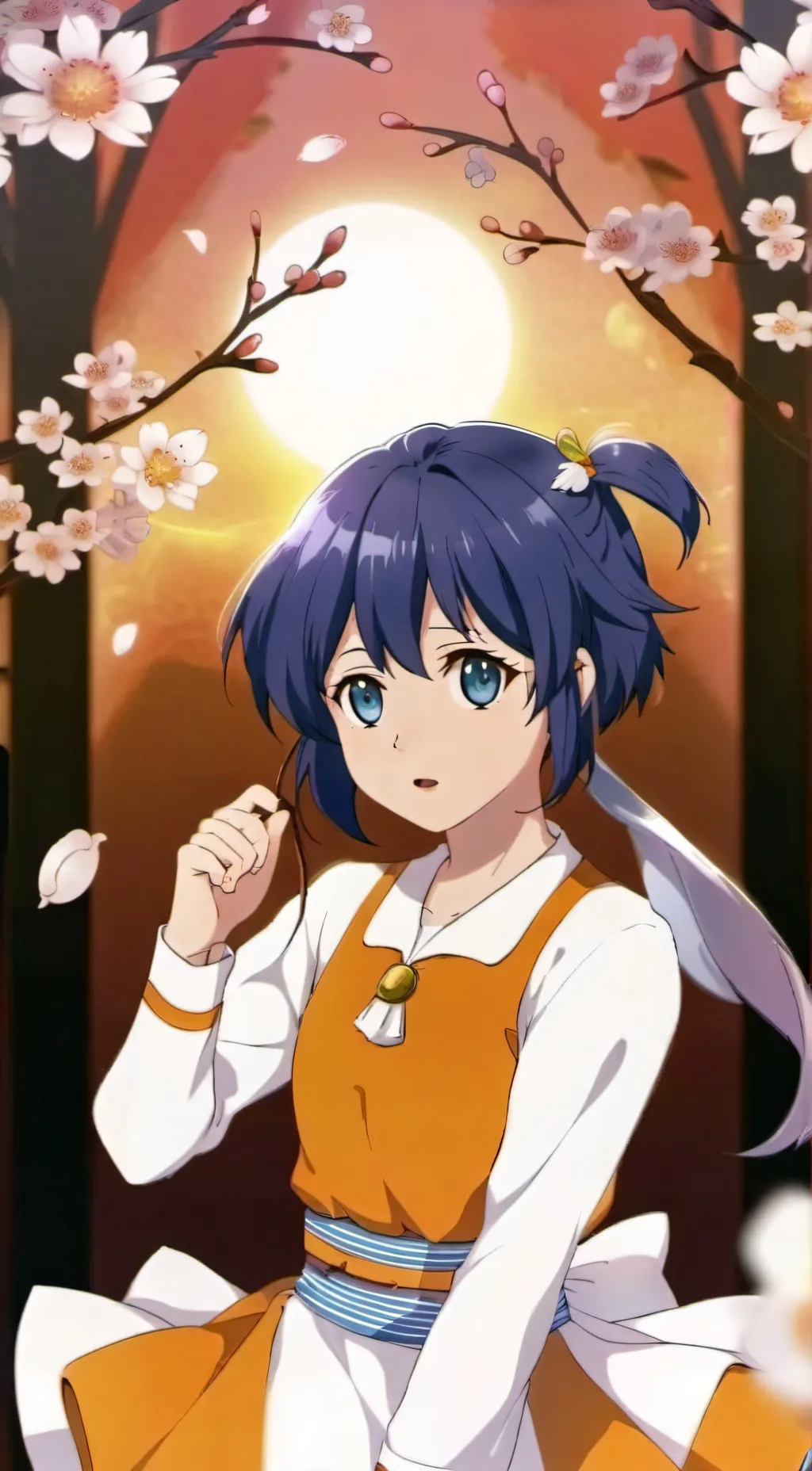 ai character: Лена background