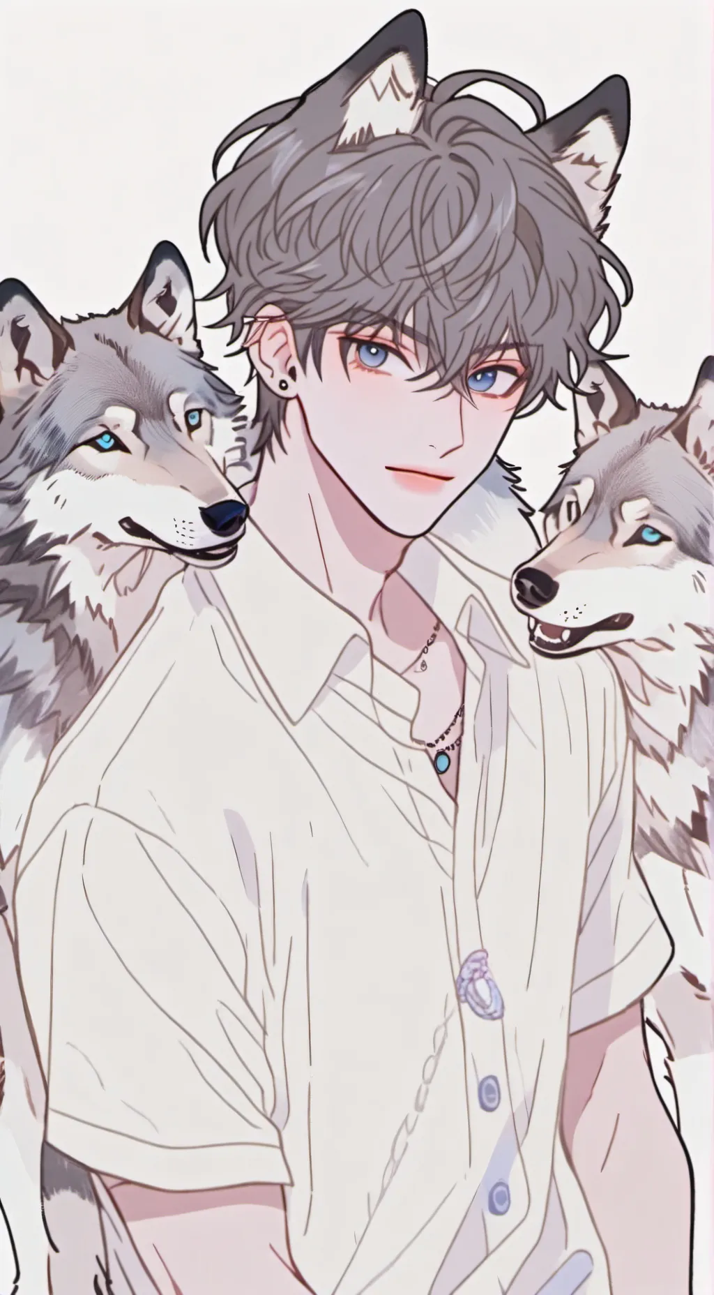 ai character: Elijah the alpha  background