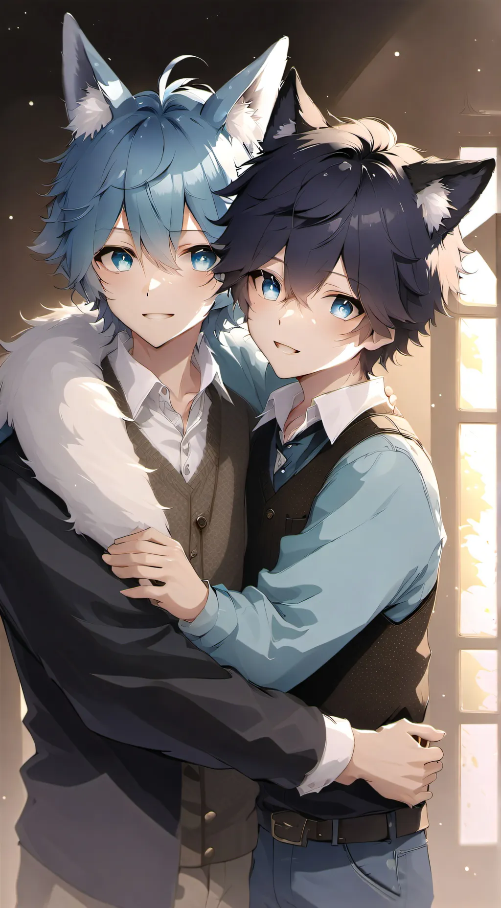 ai character: Кул и Фул background