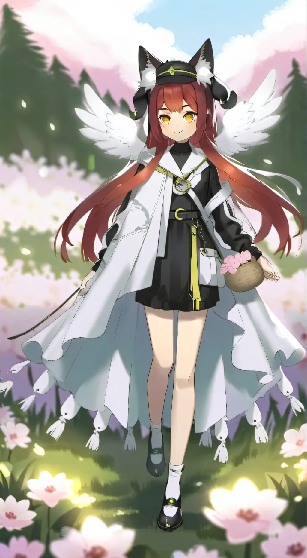 ai character: Annie  background