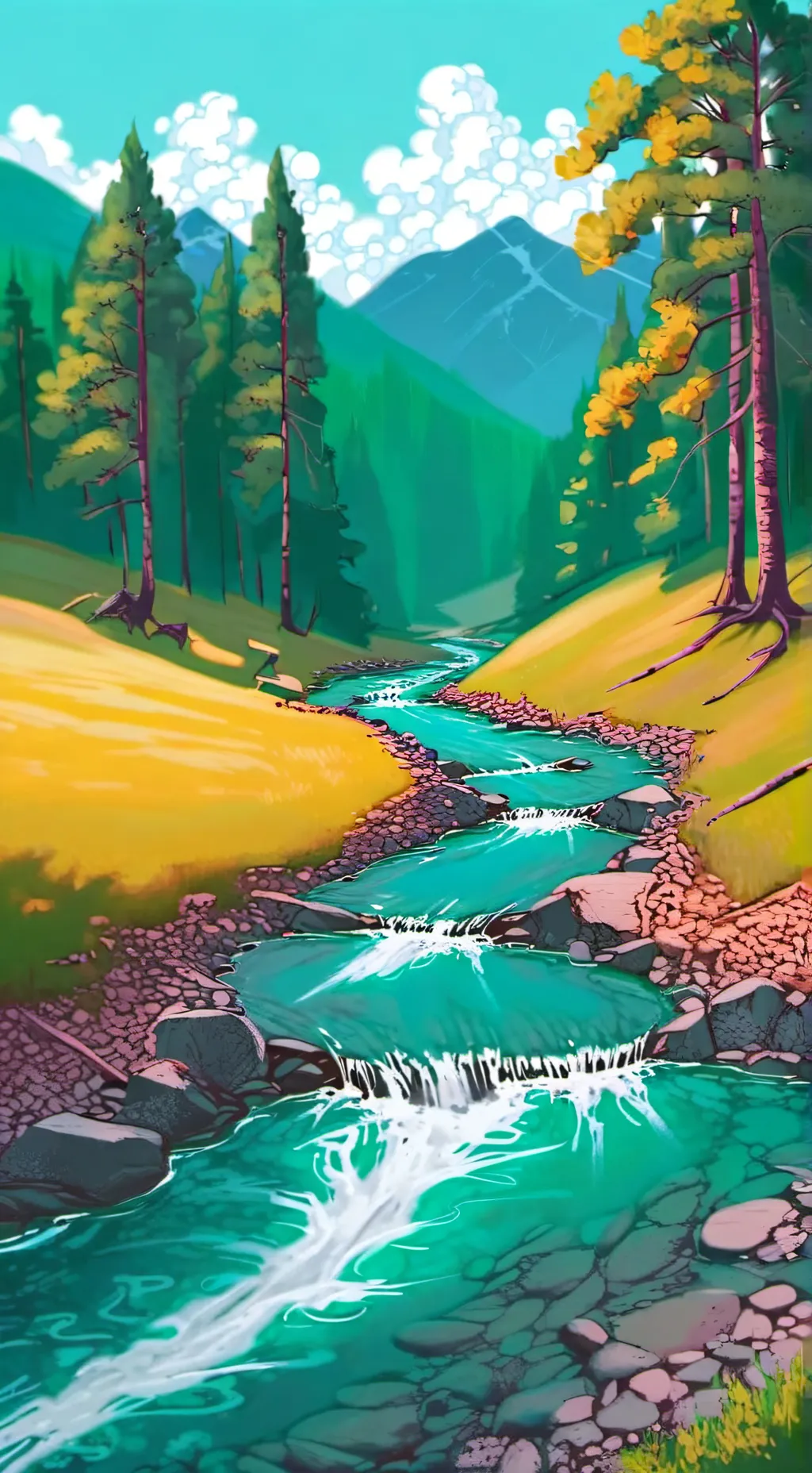 ai character: namek background