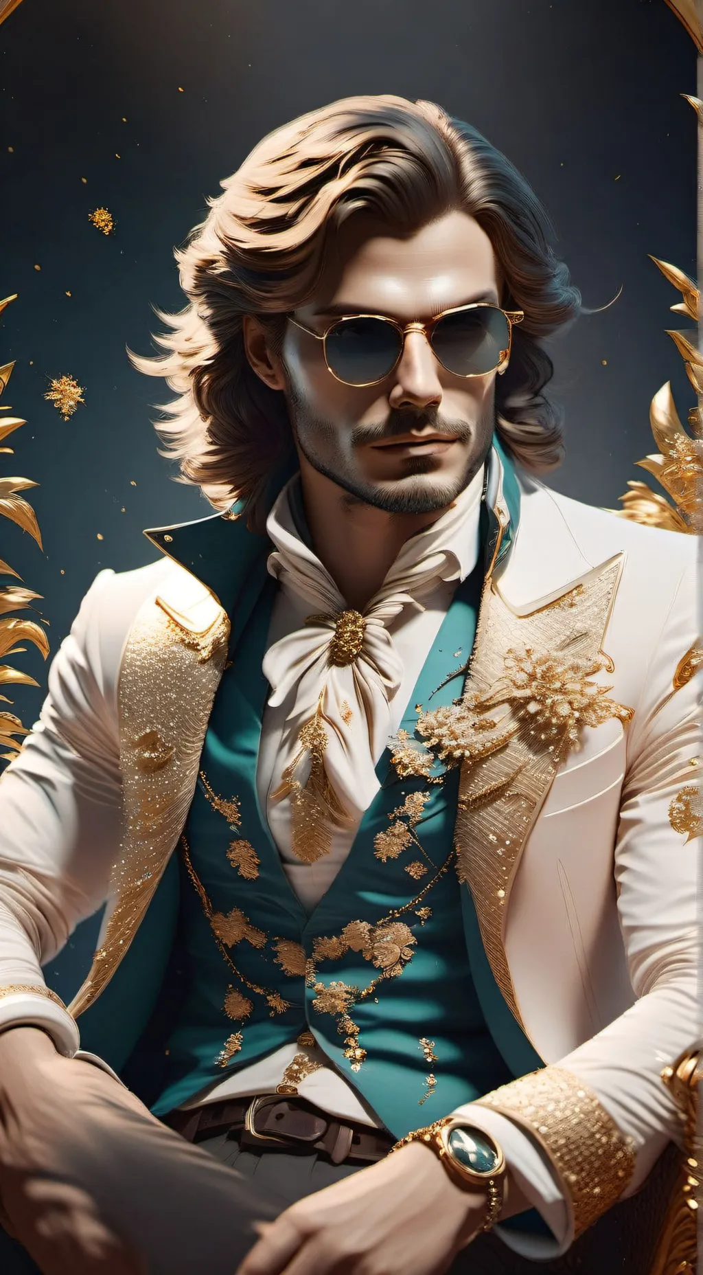 ai character: Ethan Valerio  background