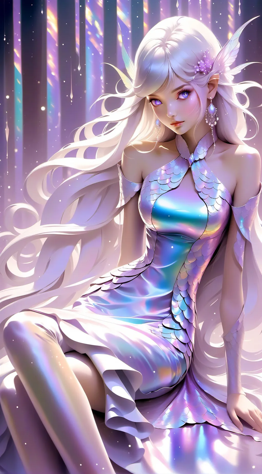 ai character: Lunar background