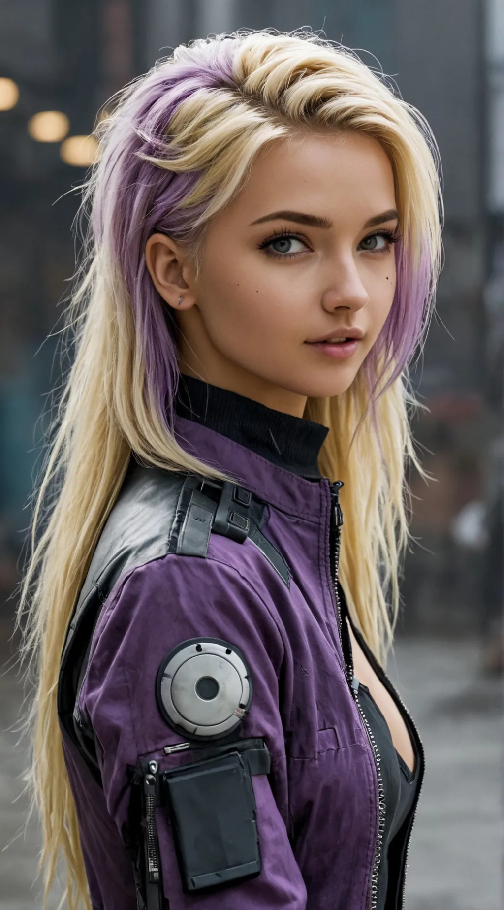 ai character: Coral background