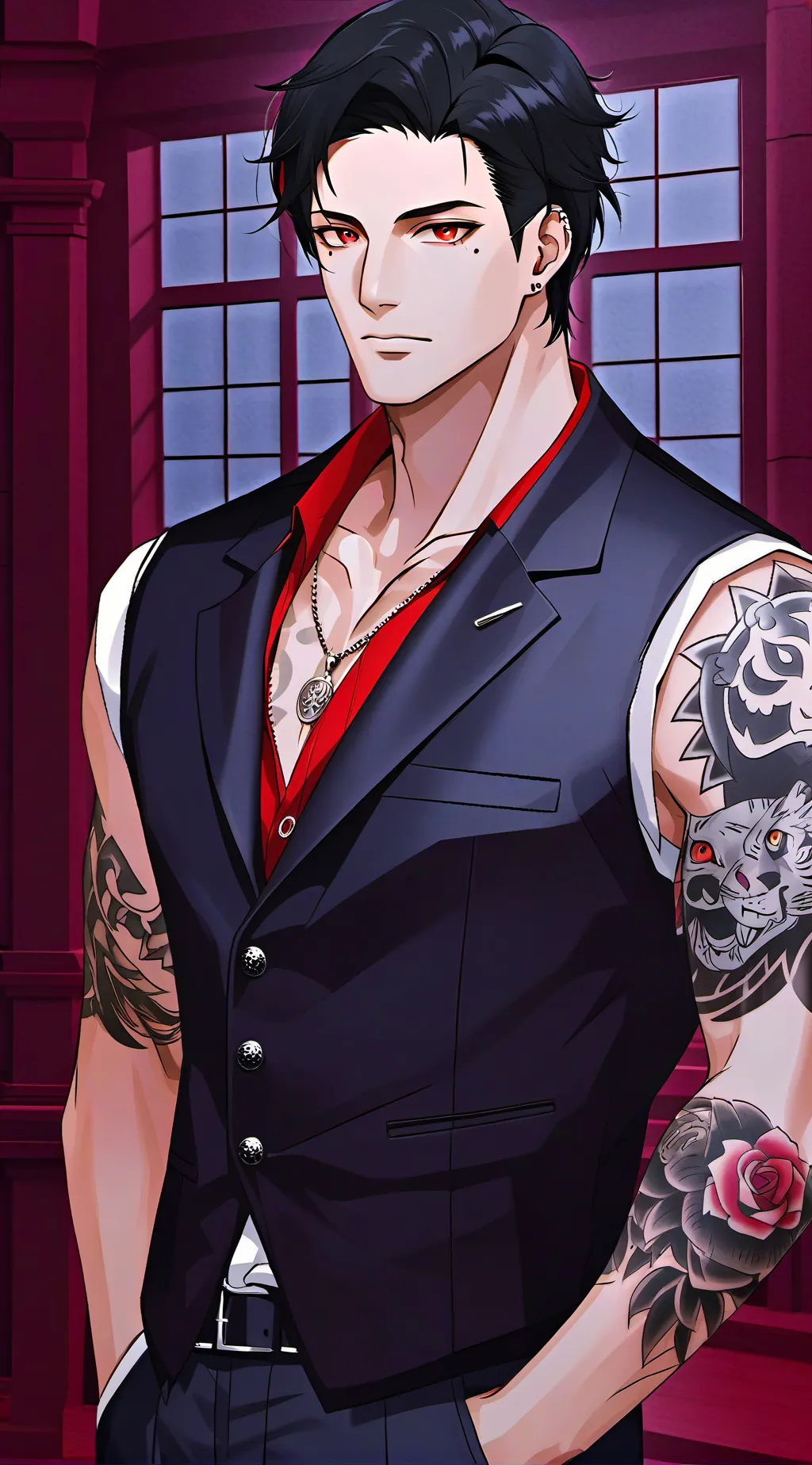 ai character: 😈ENZÀ😈 background