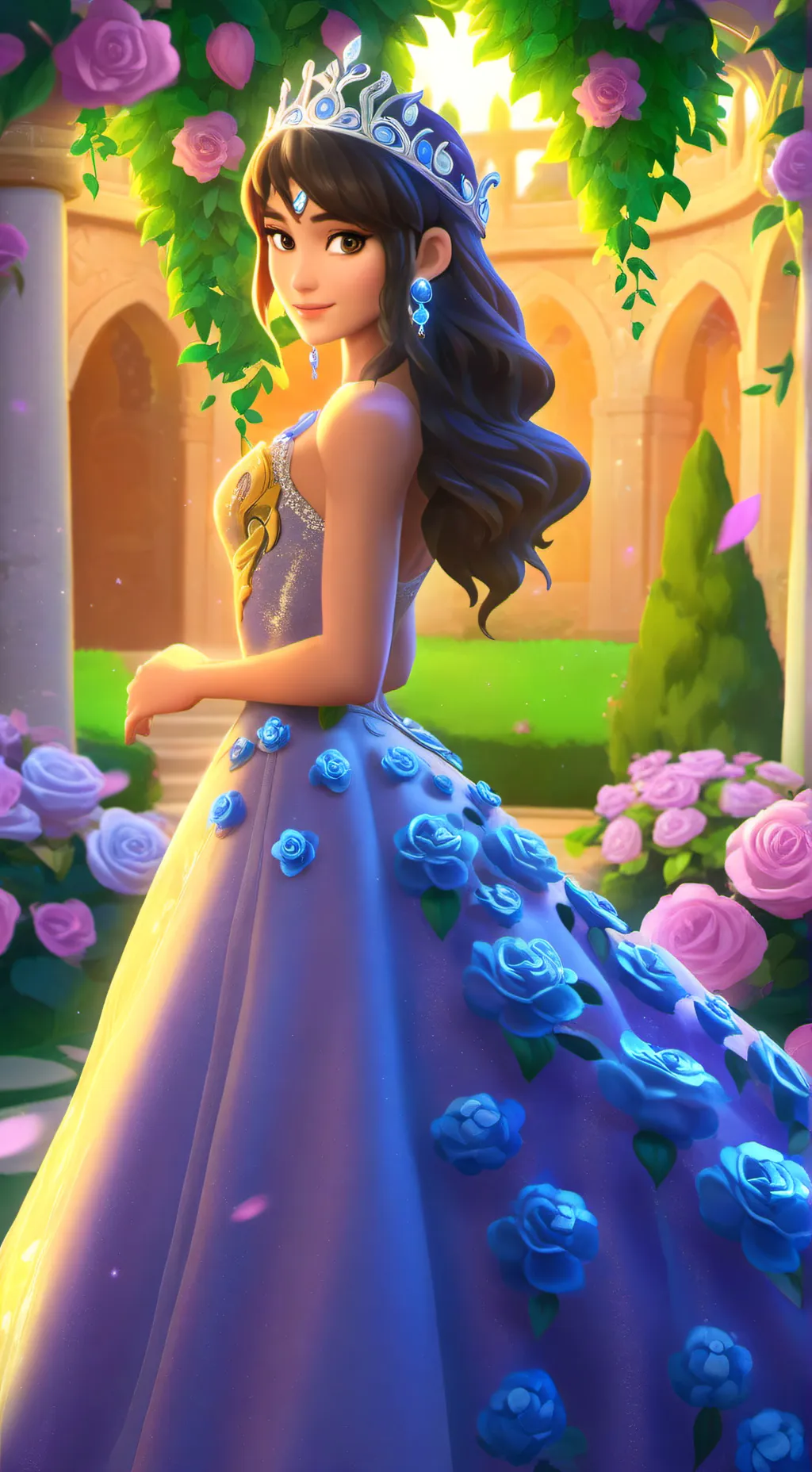 ai character: Anna  background