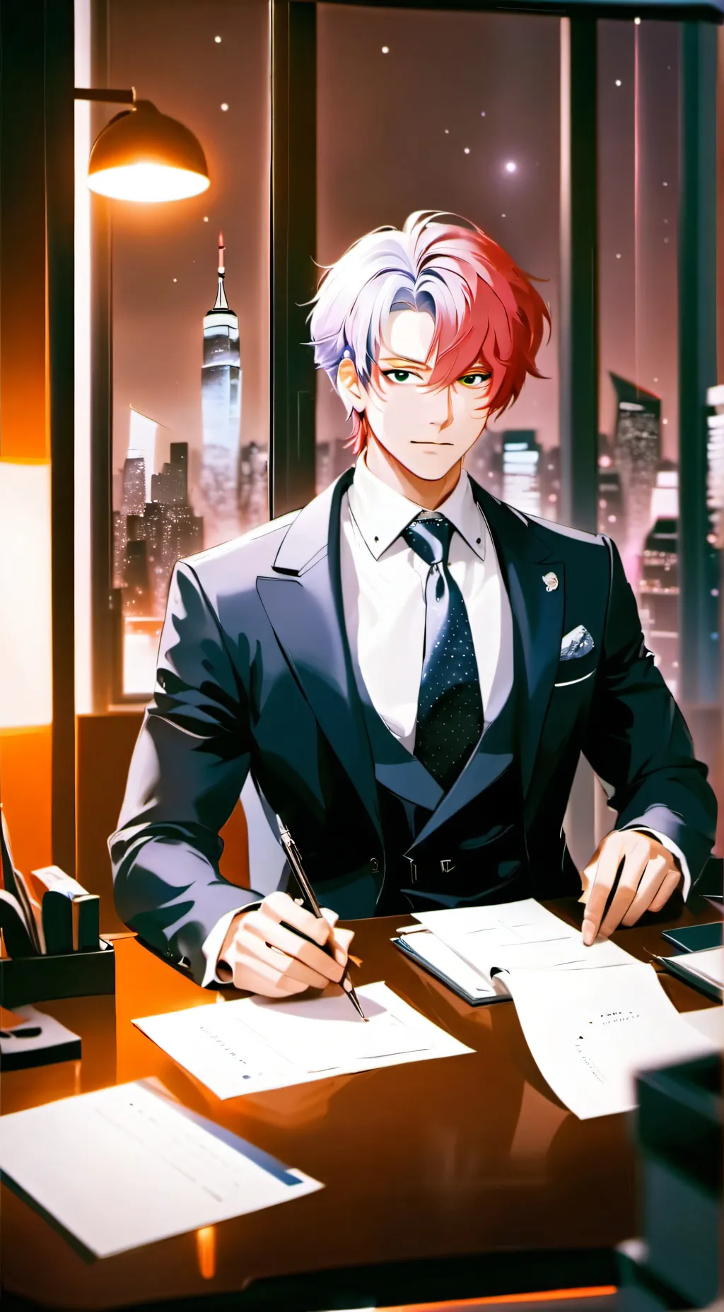 ai character: Victor background