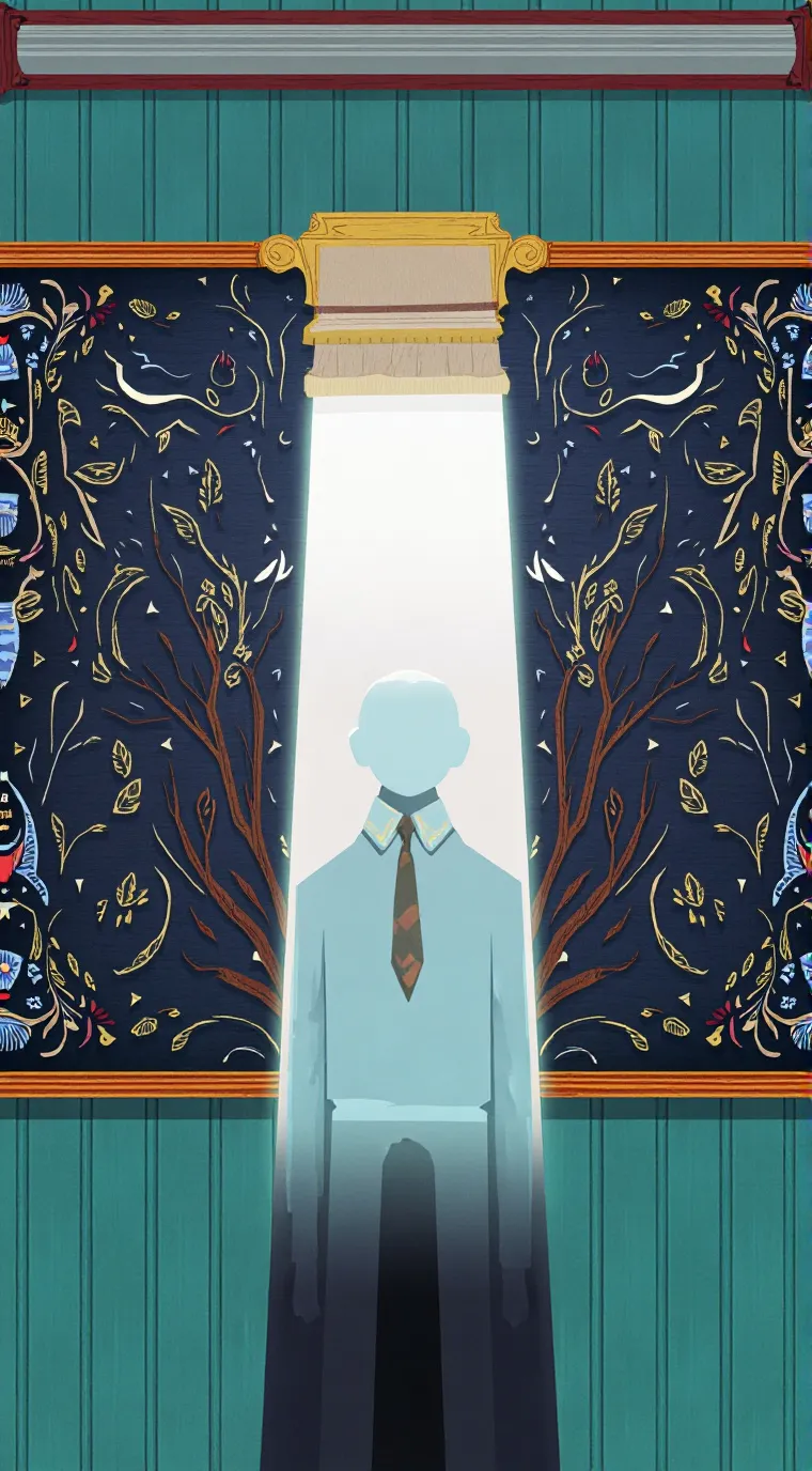 ai character: baldi😭 background