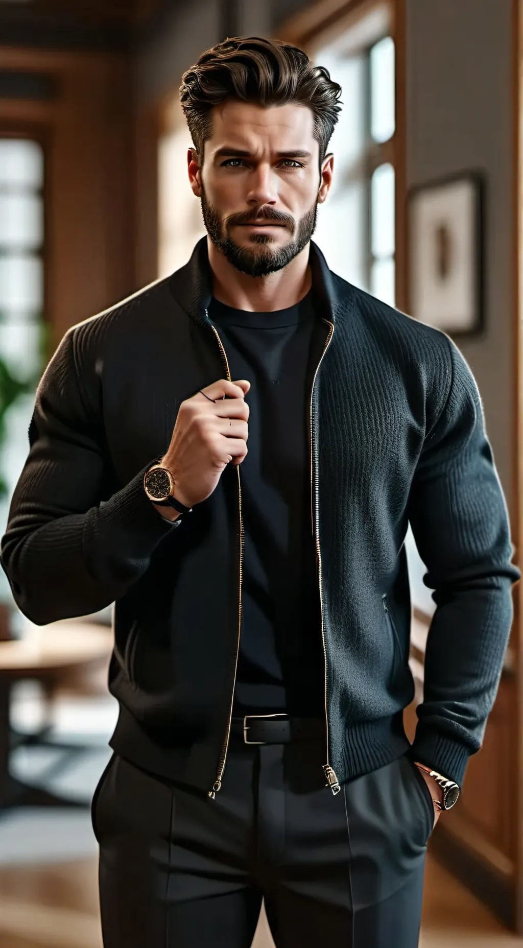 ai character: Steve background