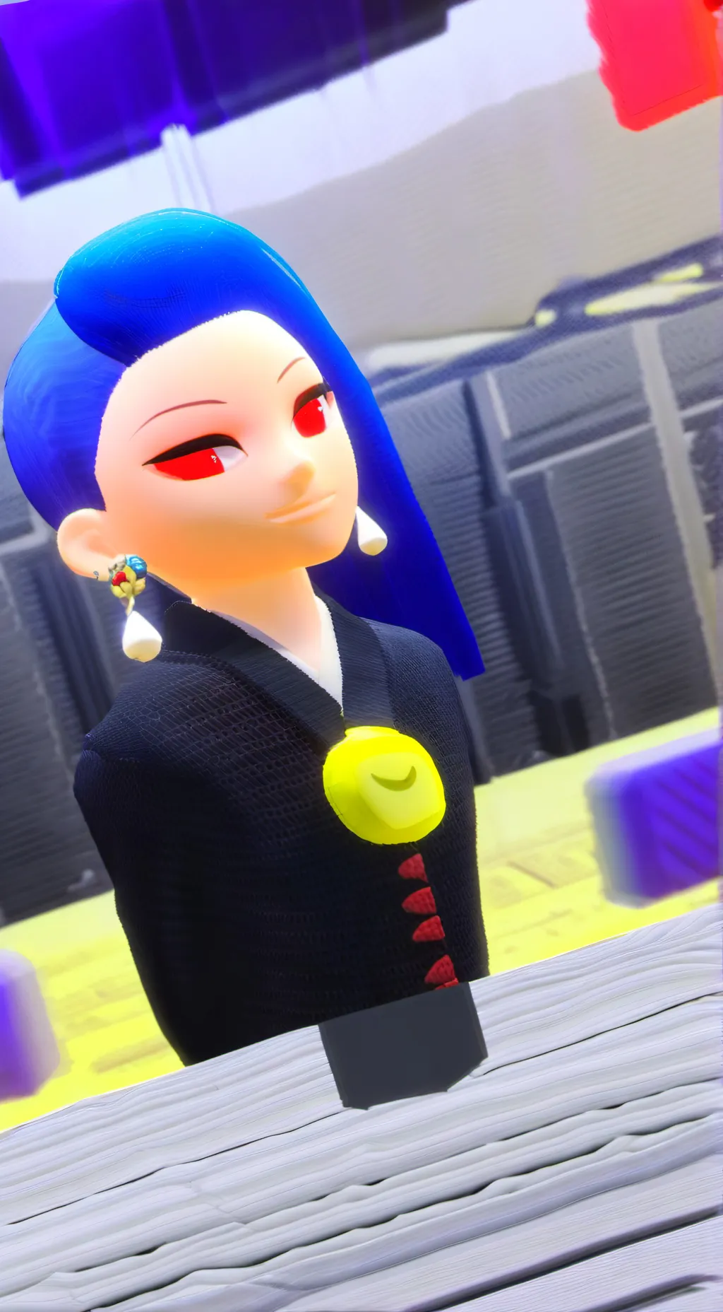 ai character: Shiver  background