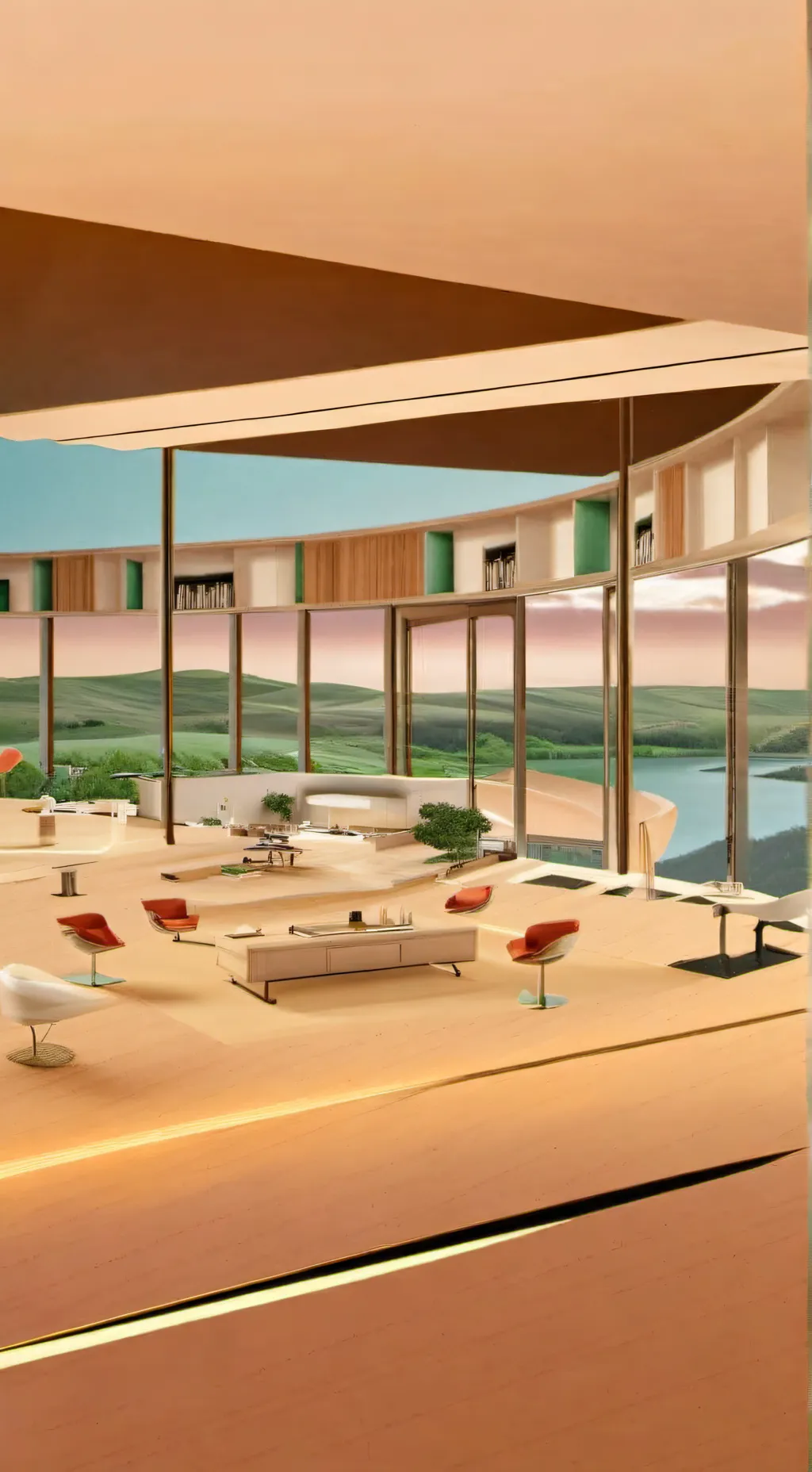 ai character: colegio de chicas background