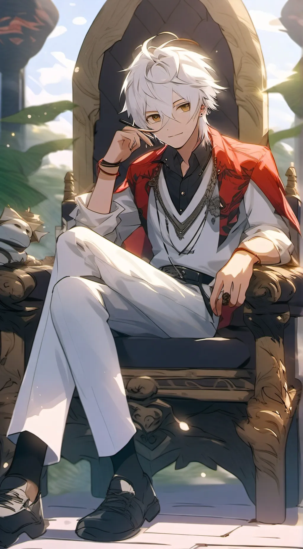 ai character: ¤☆Vincent☆¤ background