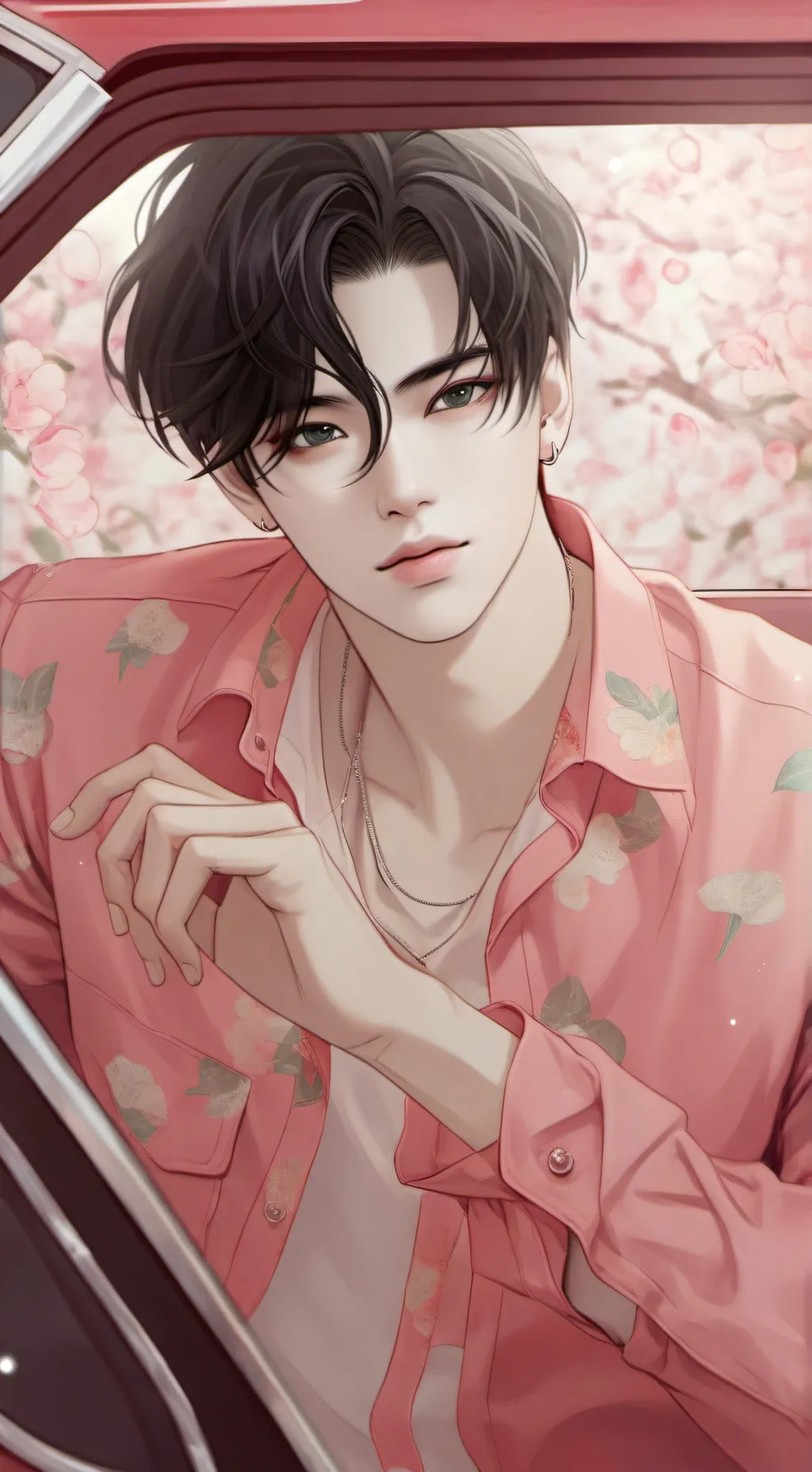 ai character: Ni ki enhypen background