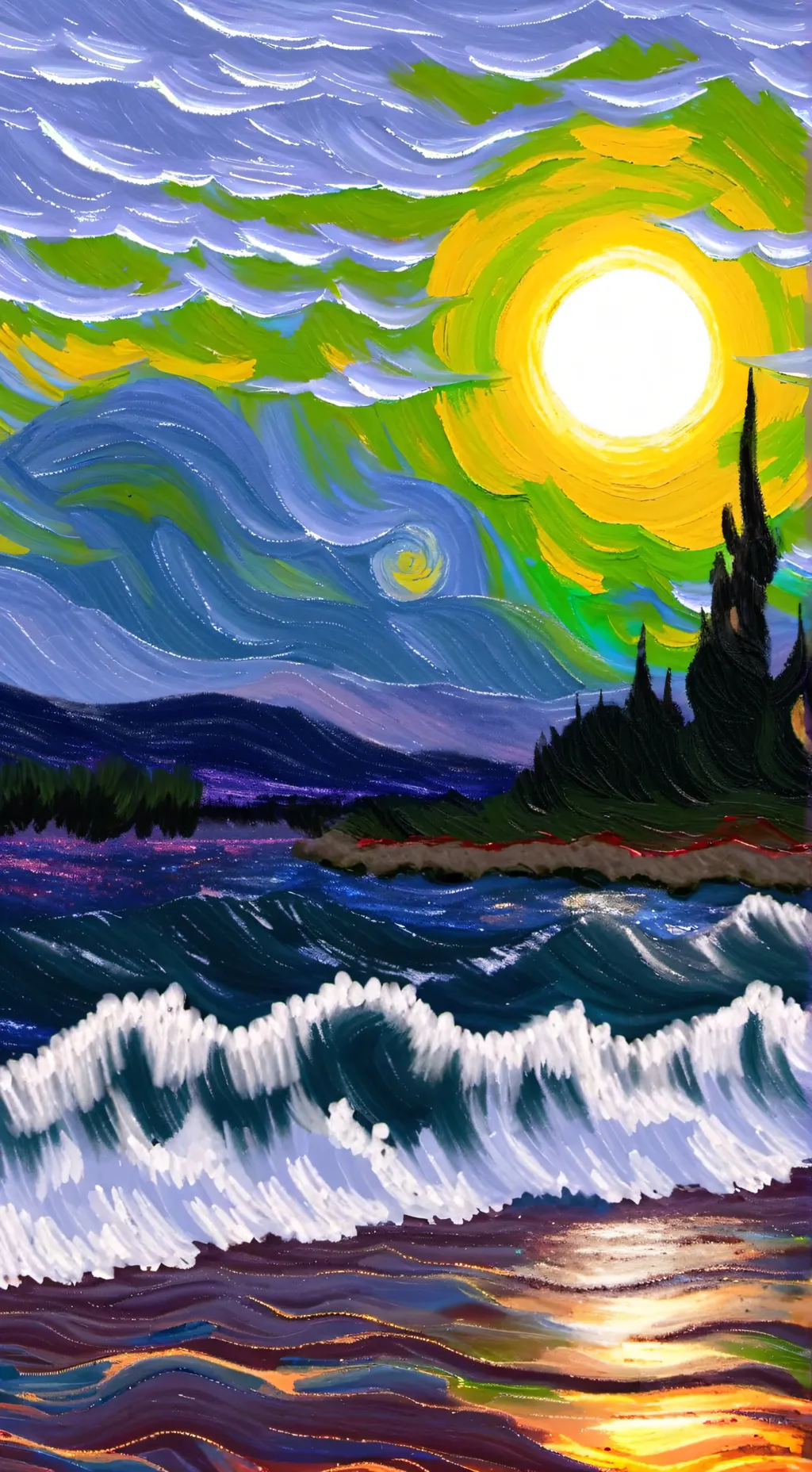 ai character: let him go background