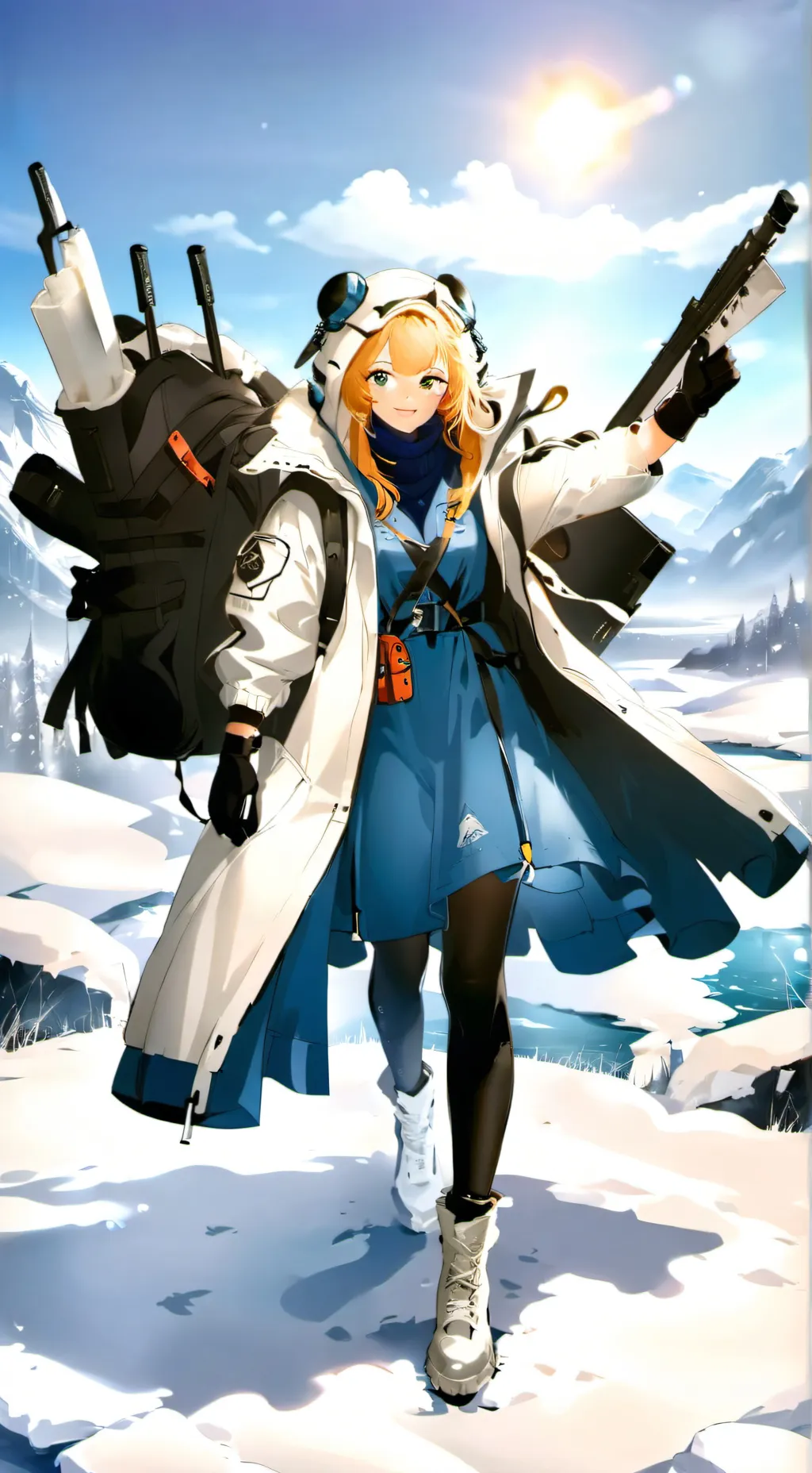 ai character: Gina  background