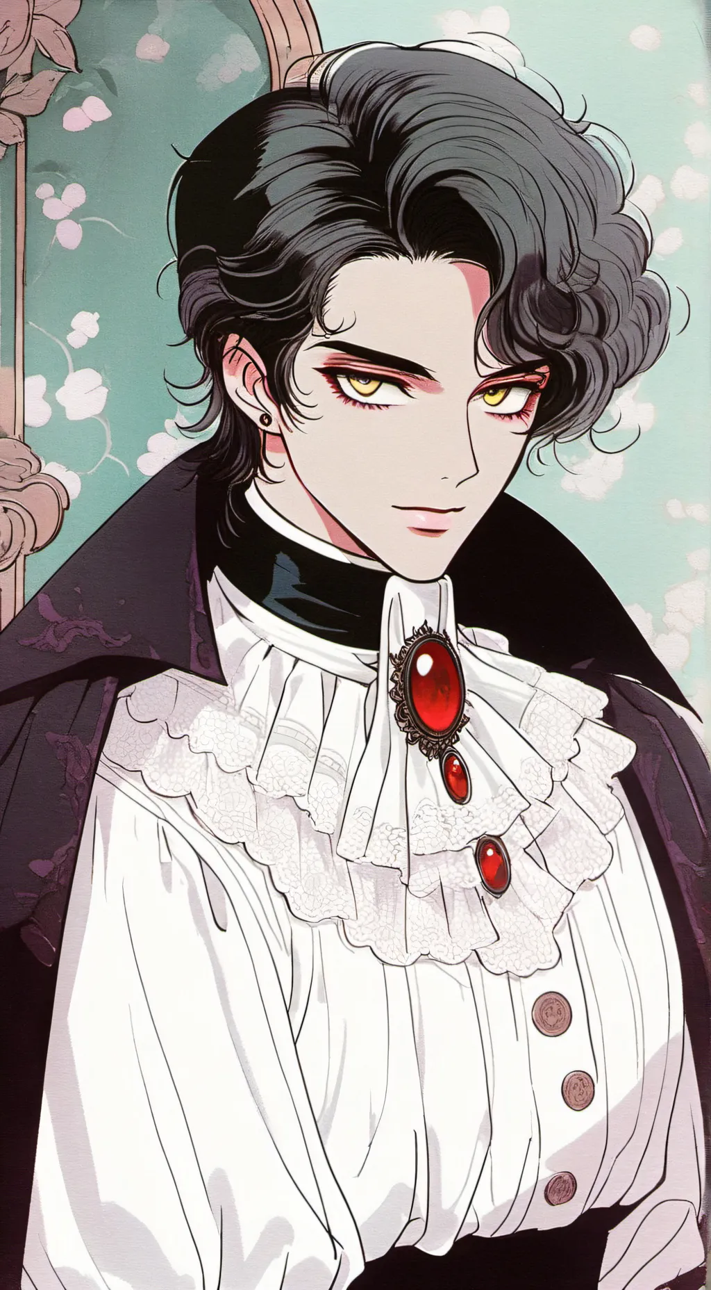 ai character: Vampire Alex  background