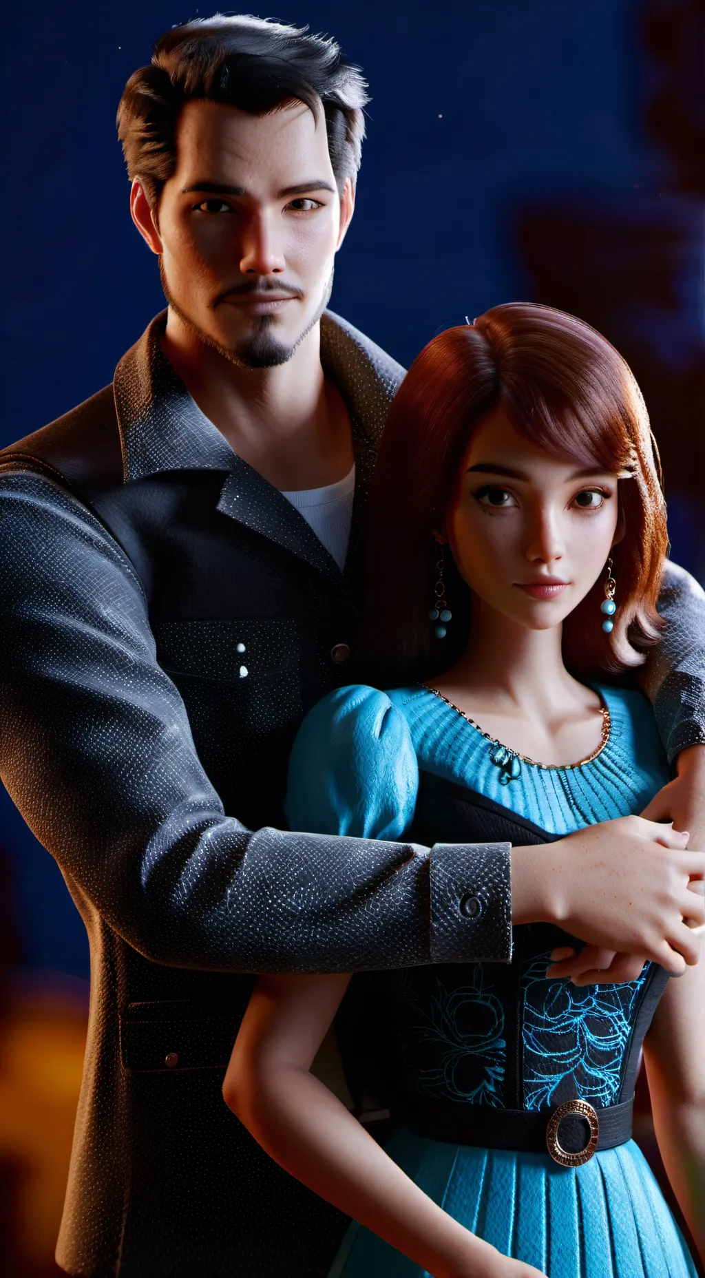 ai character: Afton family  background