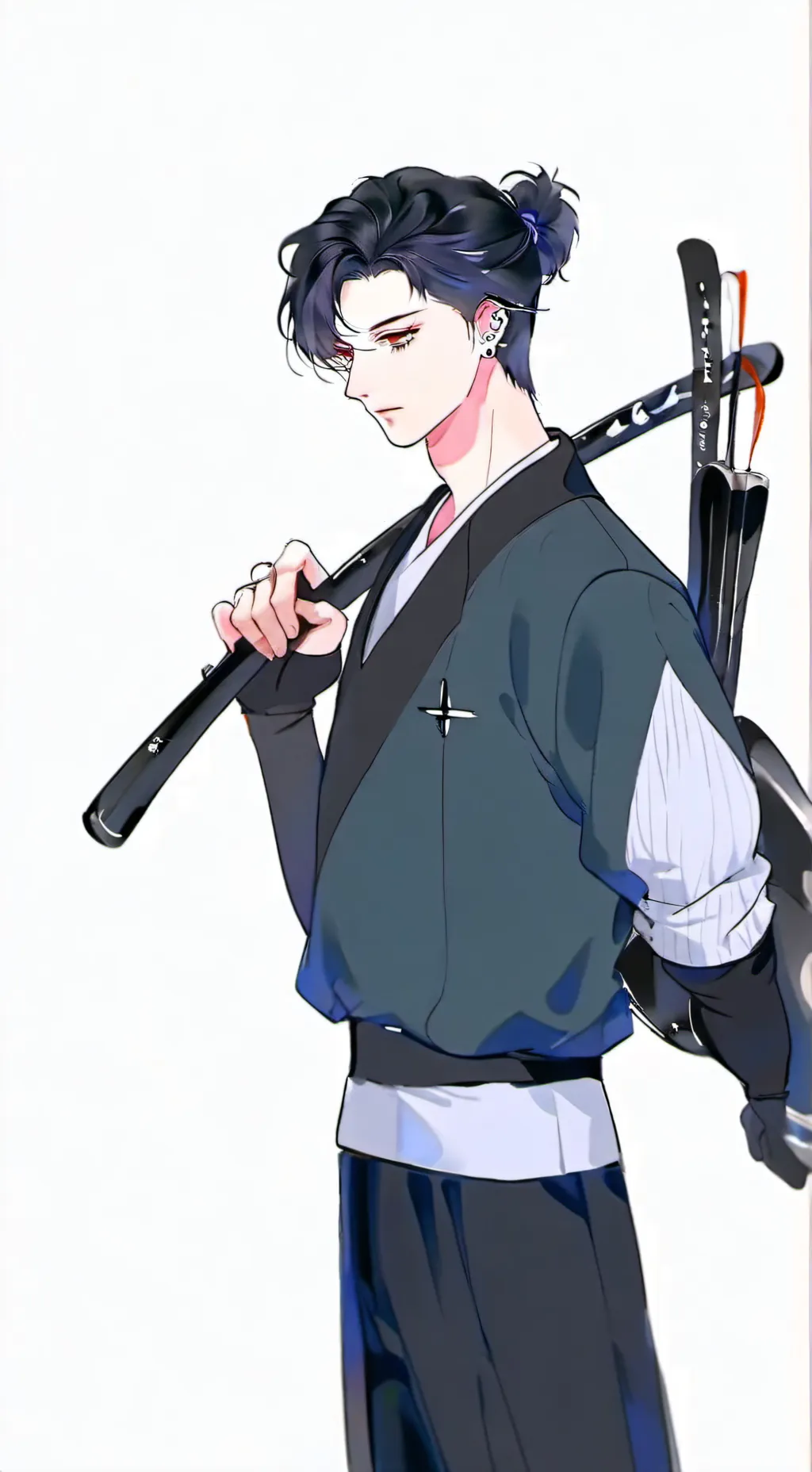 ai character: kny background