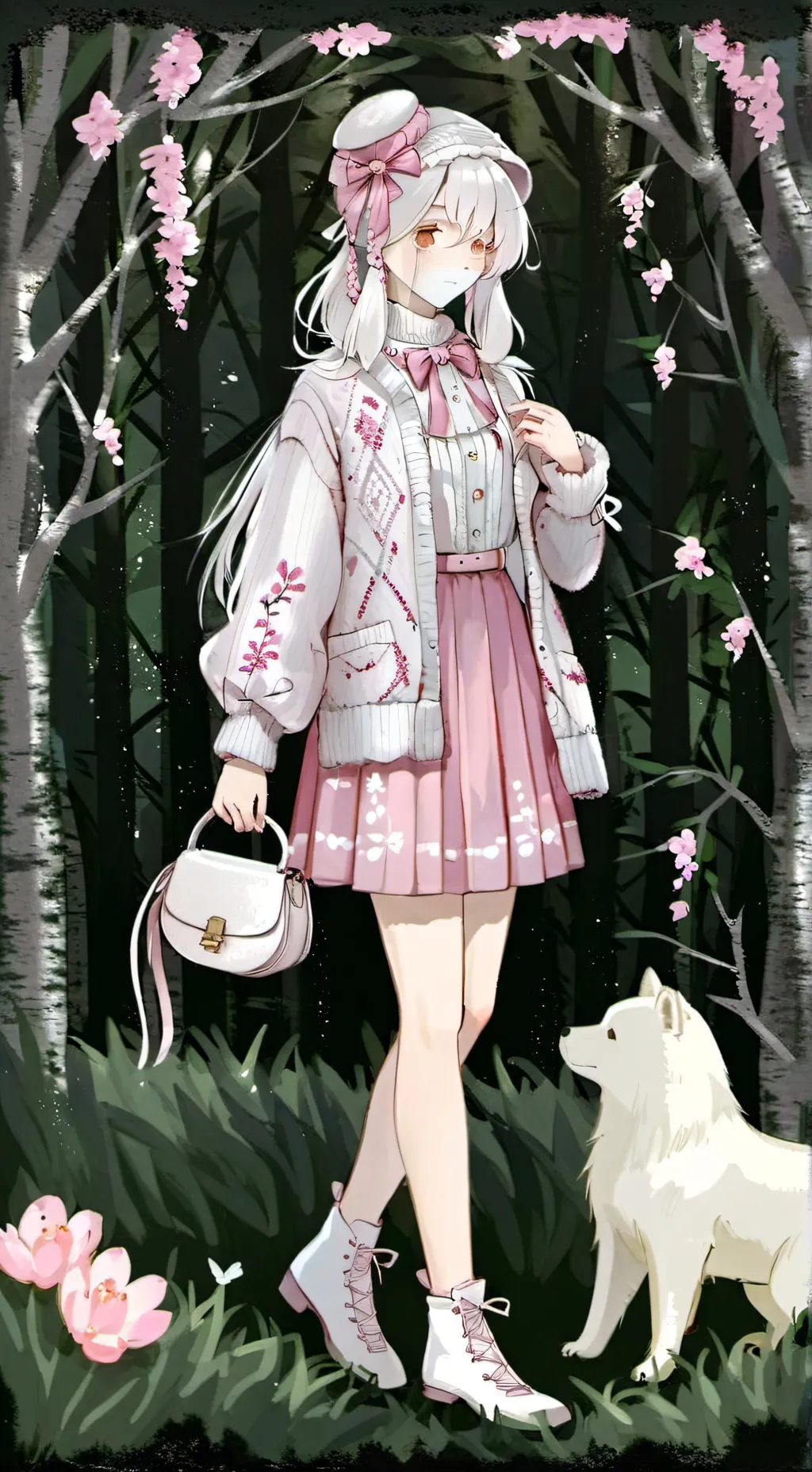 ai character: ~Ashley ~￼ background