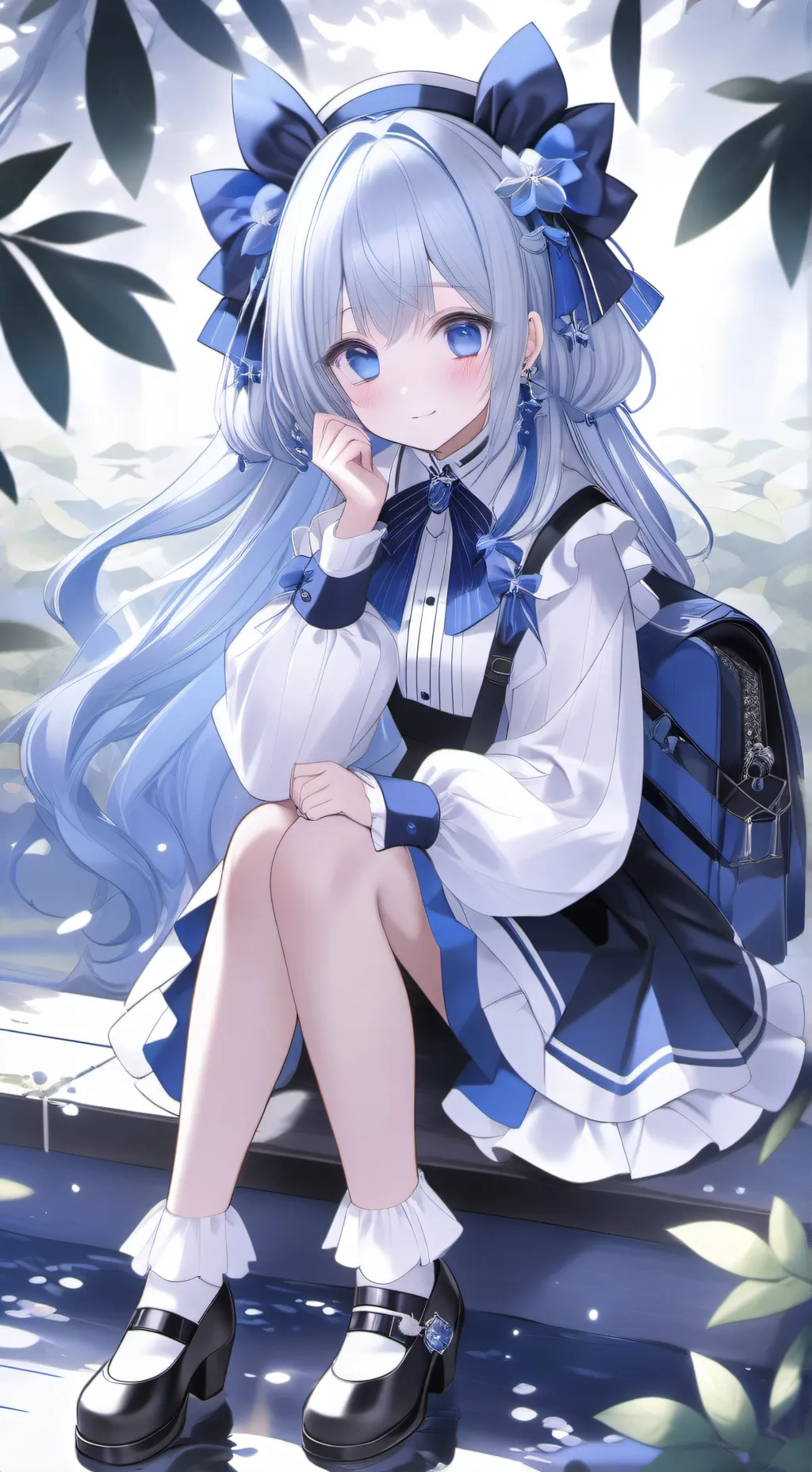 ai character: Саша background