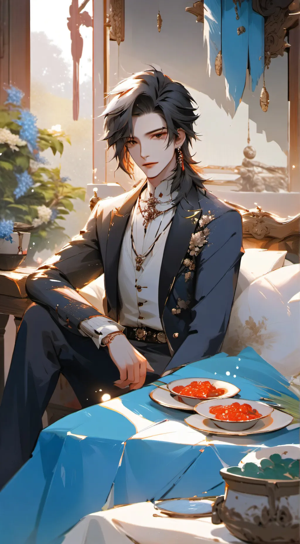 ai character: ❤️Noah ❤️ background