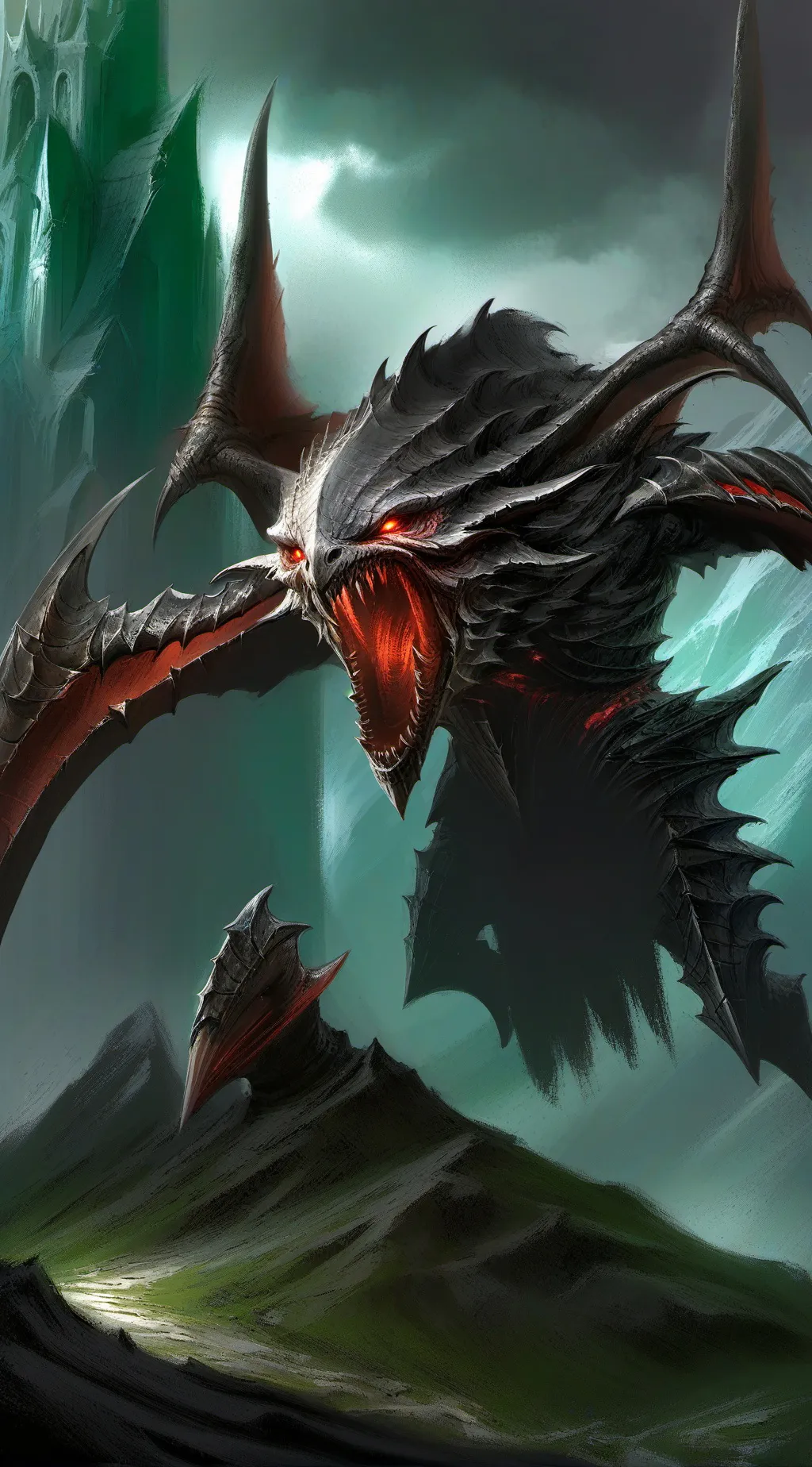 ai character: twisted john. background