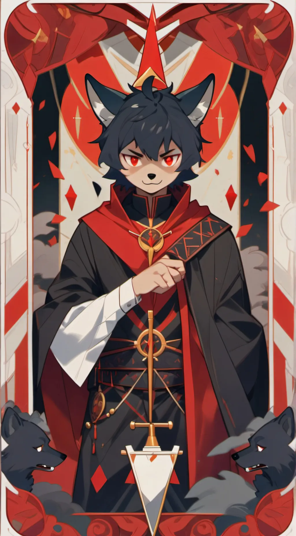 ai character: Aaron lycan background