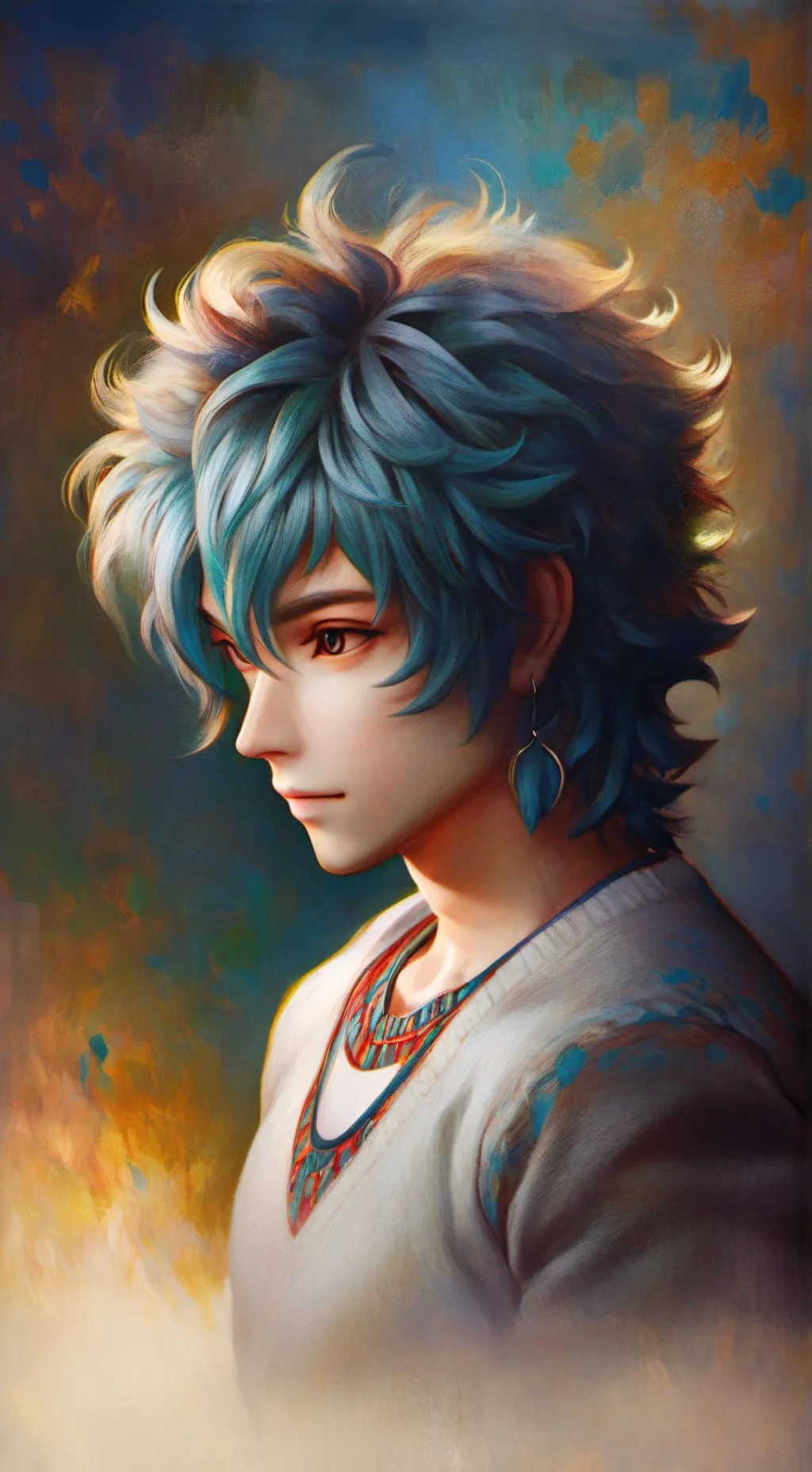 ai character: FREE ZONE background