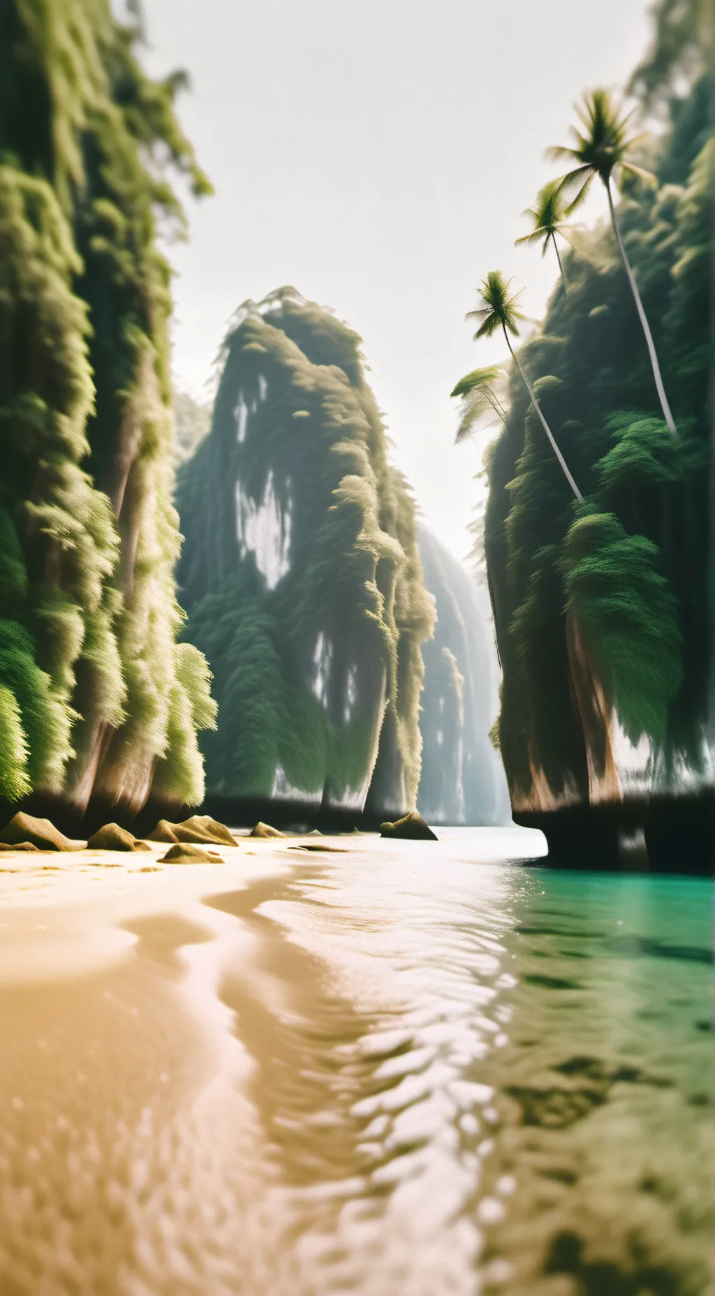 ai character: {Mha × Island} background