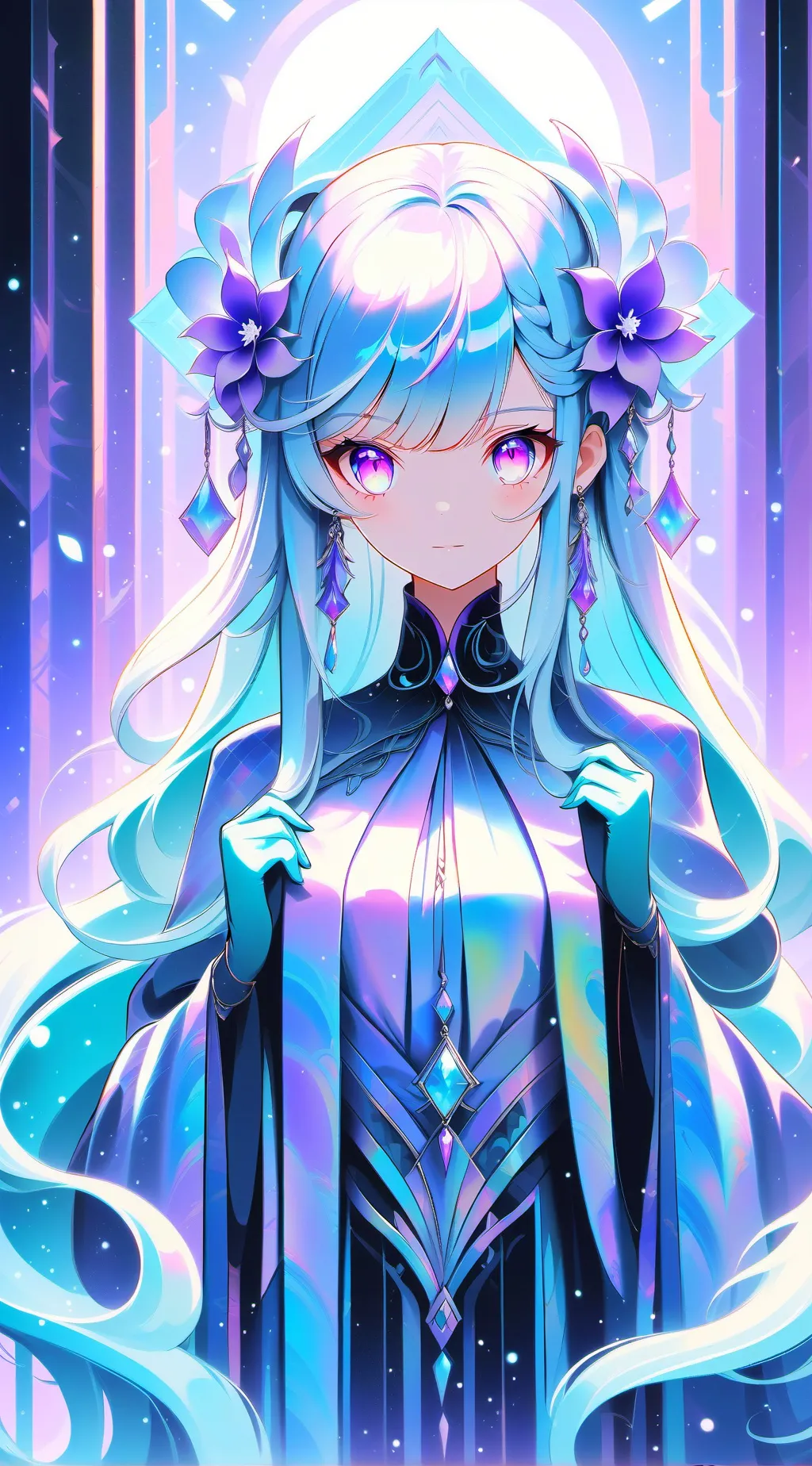 ai character: i like you...trend background