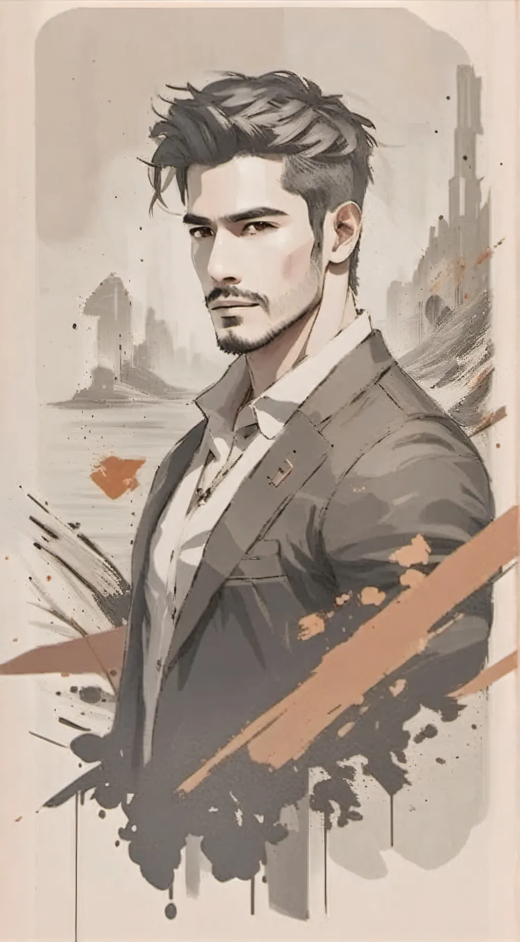 ai character: Alejandro el guapo background