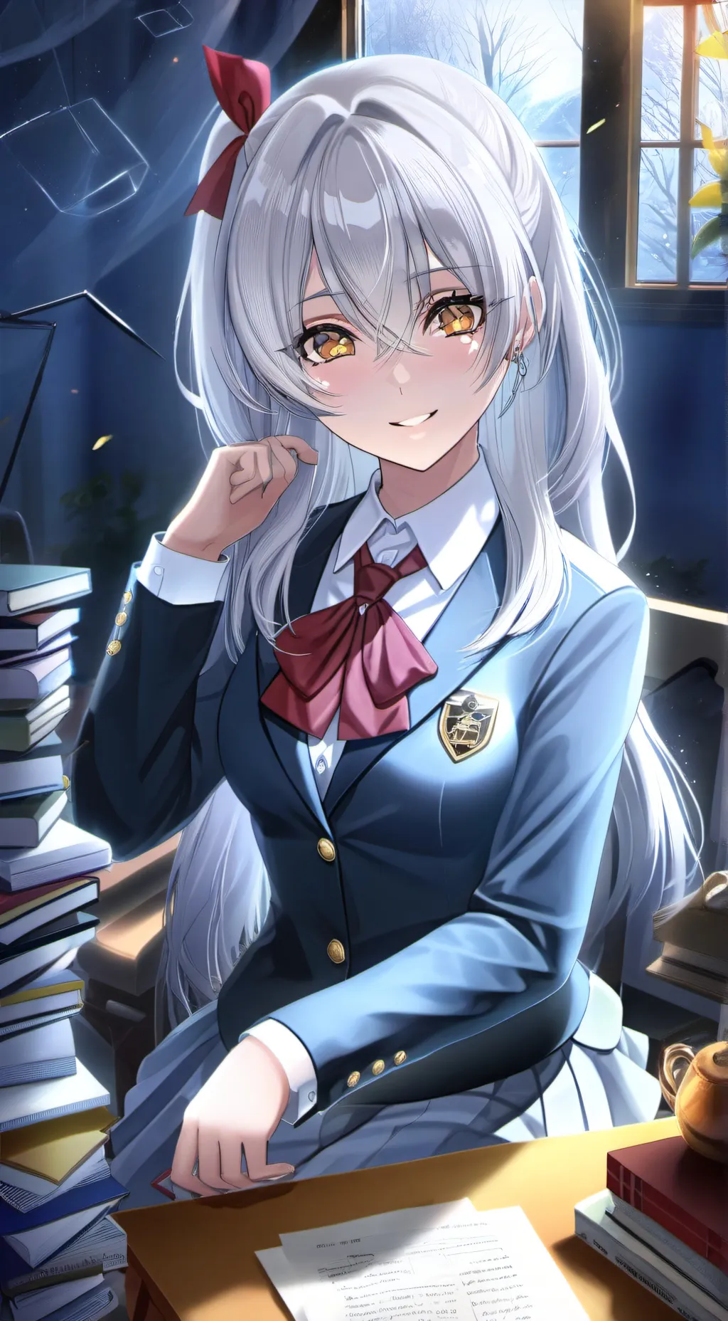 ai character: Akane background