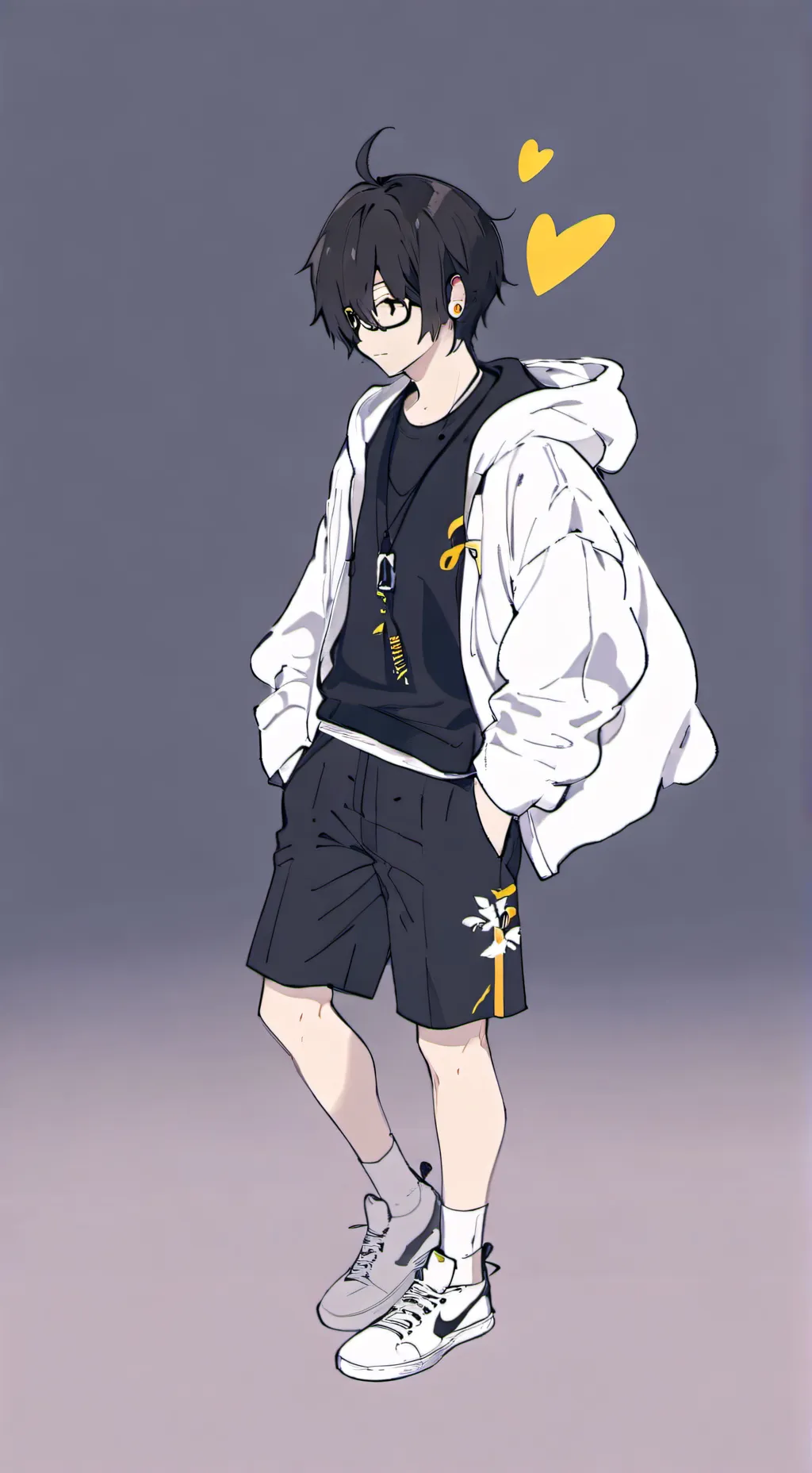 ai character: ДАНЯ background