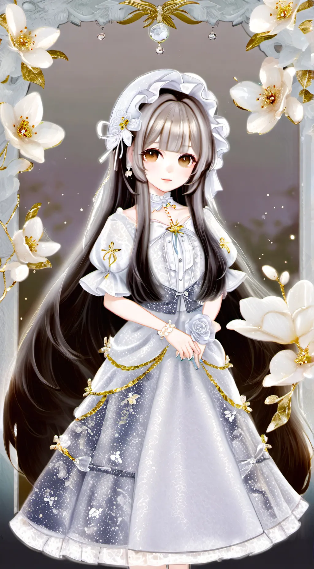 ai character: 🐇Goddess🐇 background