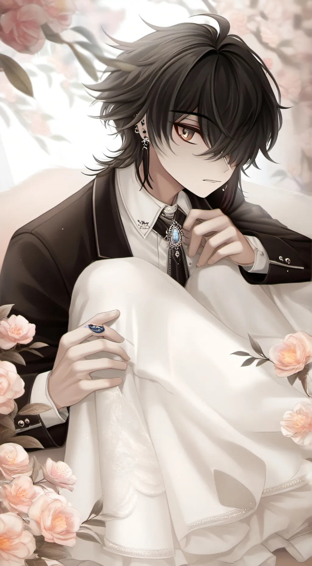 ai character: ルカ background