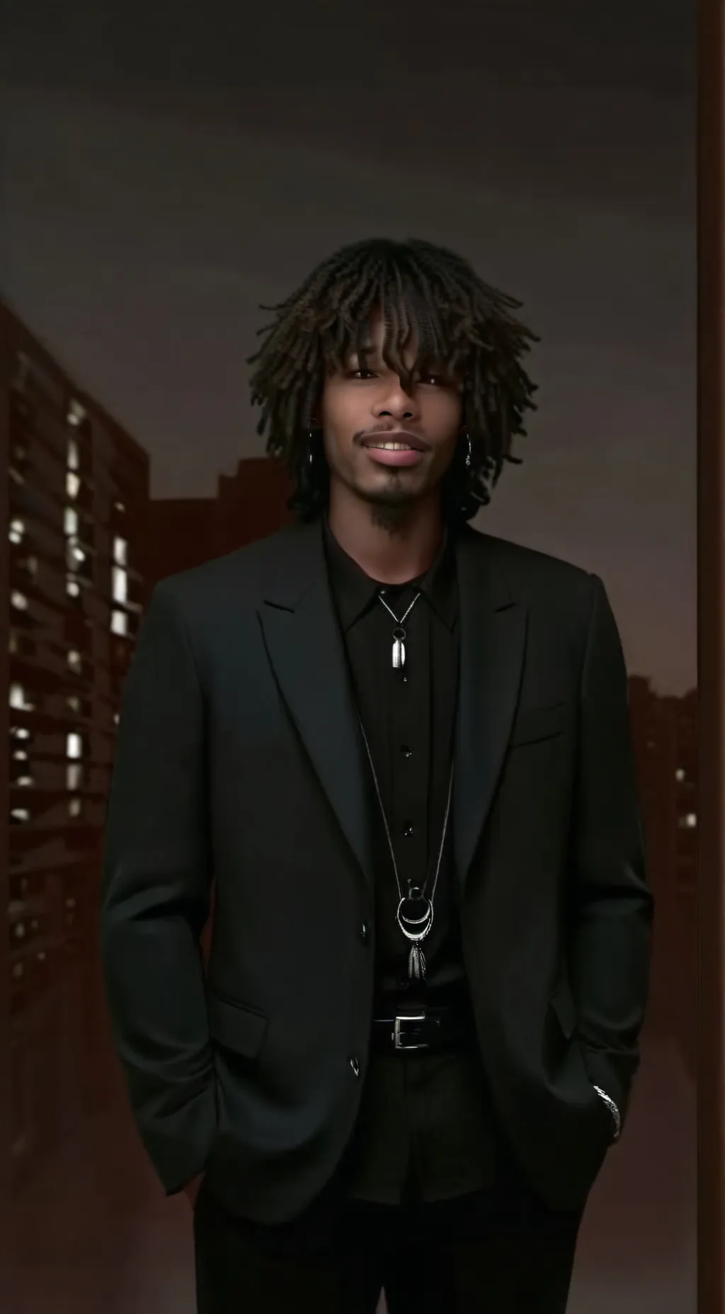 ai character: Brandon  background