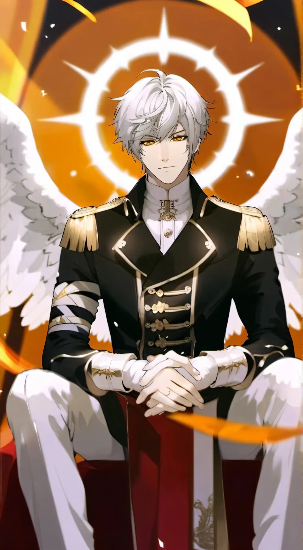 ai character: Adam background