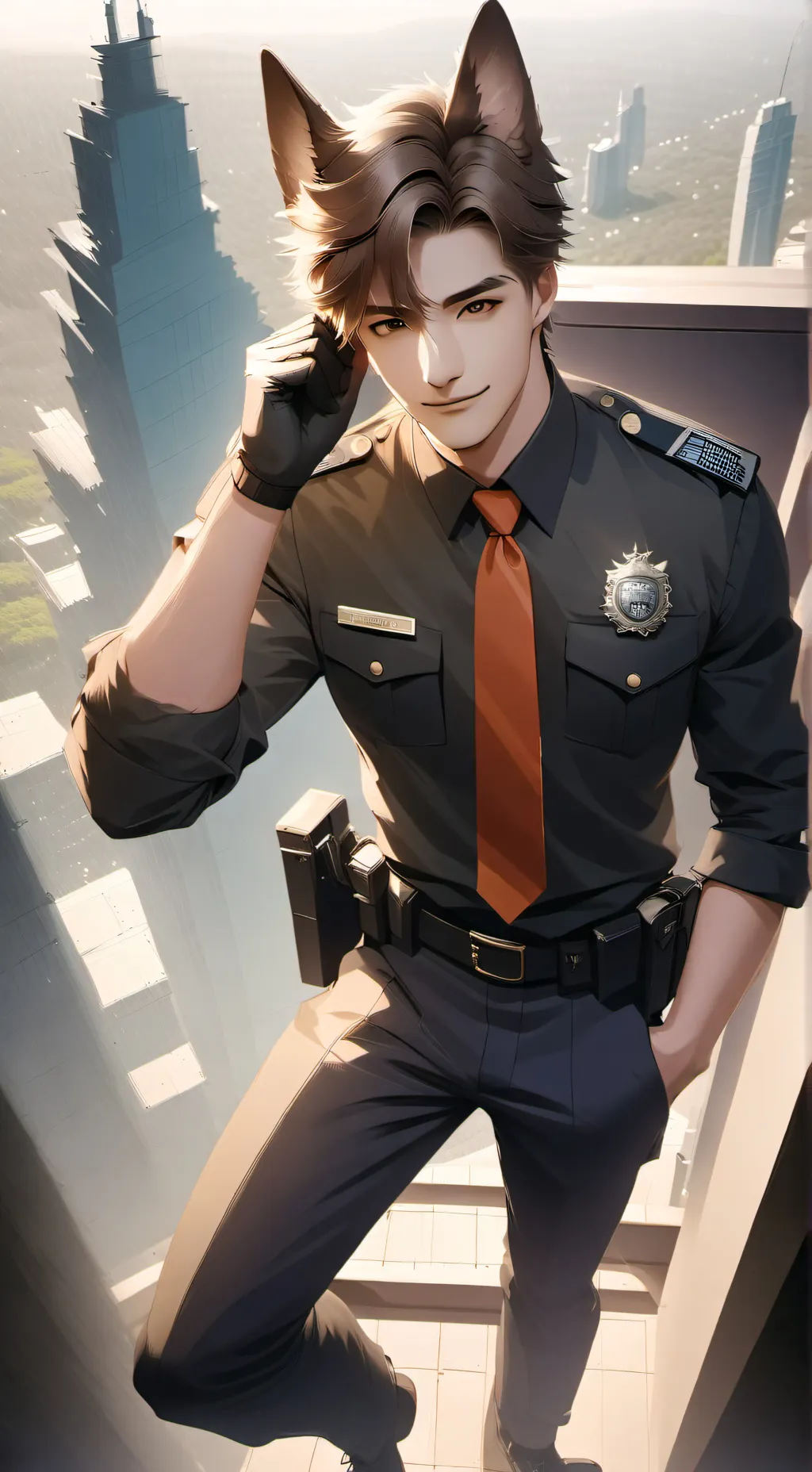 ai character: Chase background