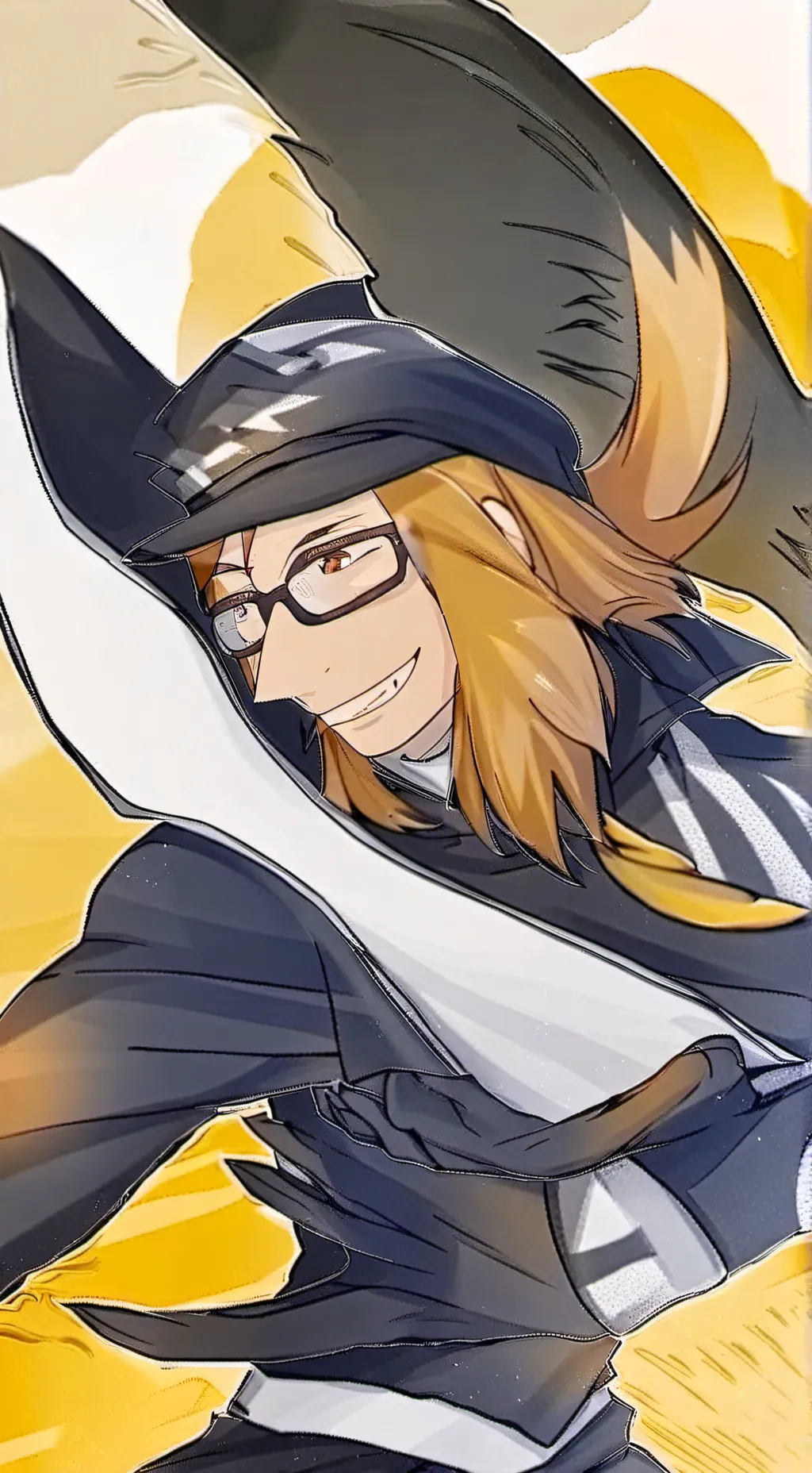 ai character: Hizashi Yamada background