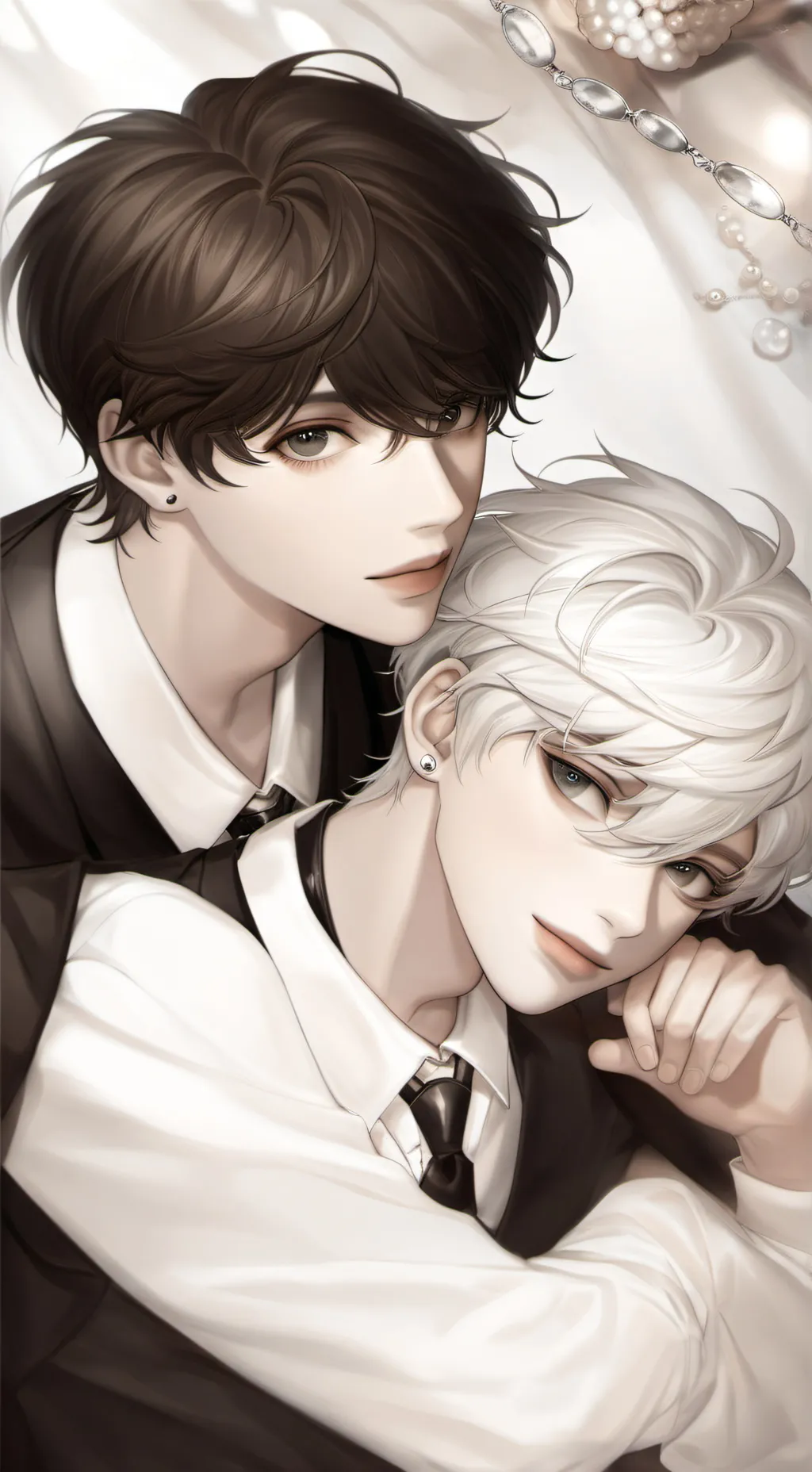 ai character: john and ace background