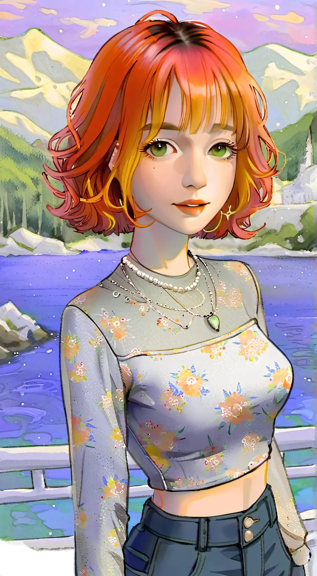 ai character: Odette background