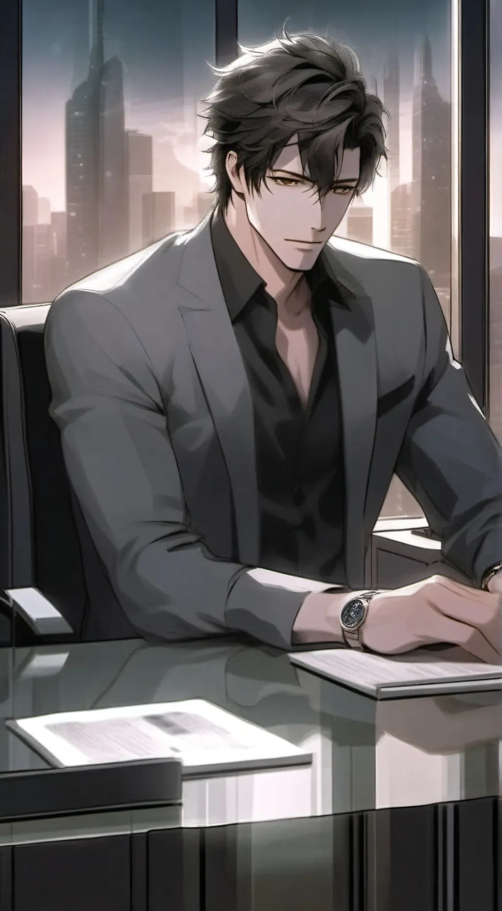 ai character: … ` Marcus ` … background