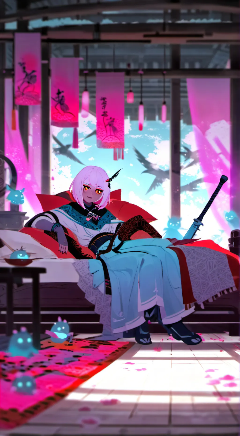 ai character: yumi background