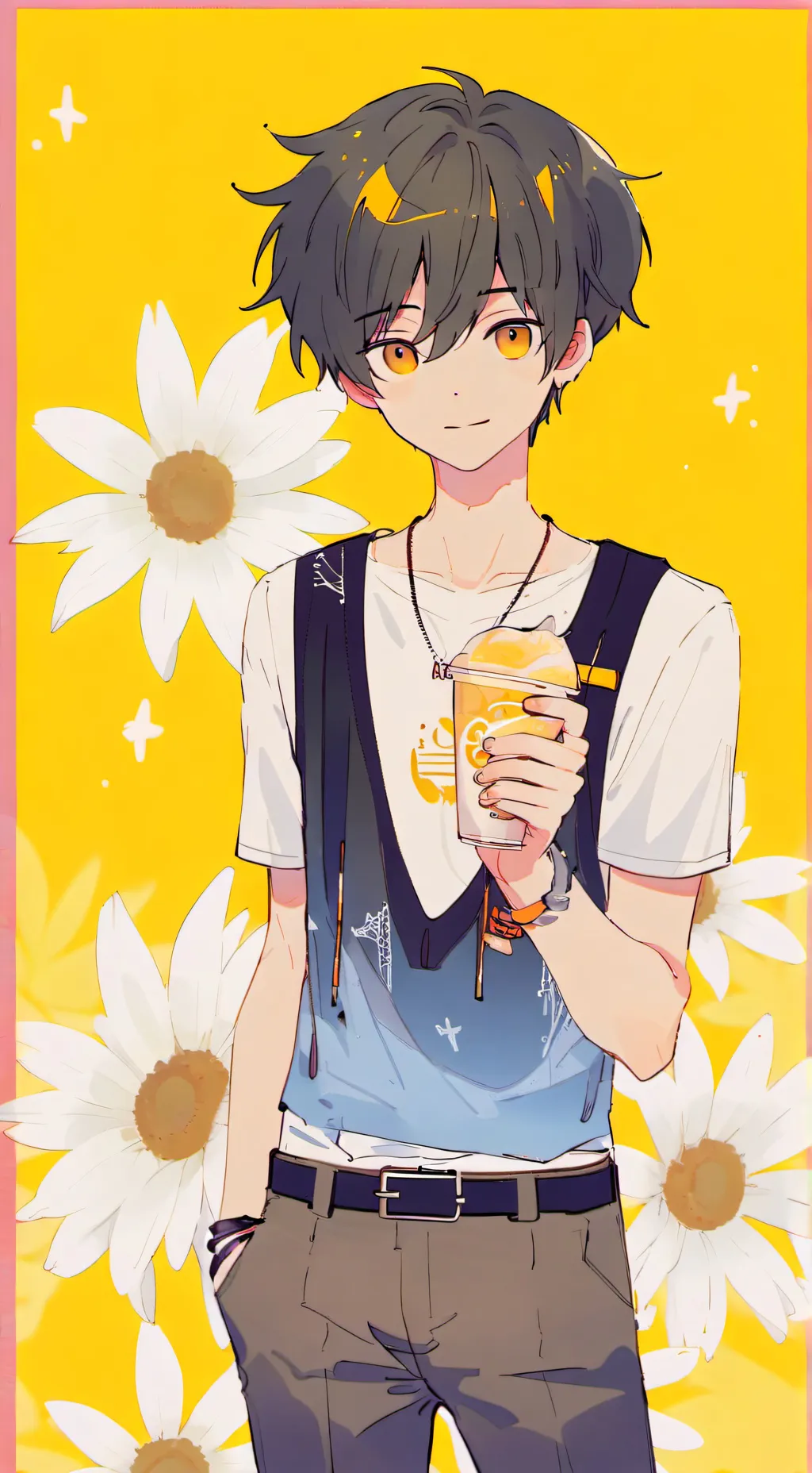 ai character: Aiden  background