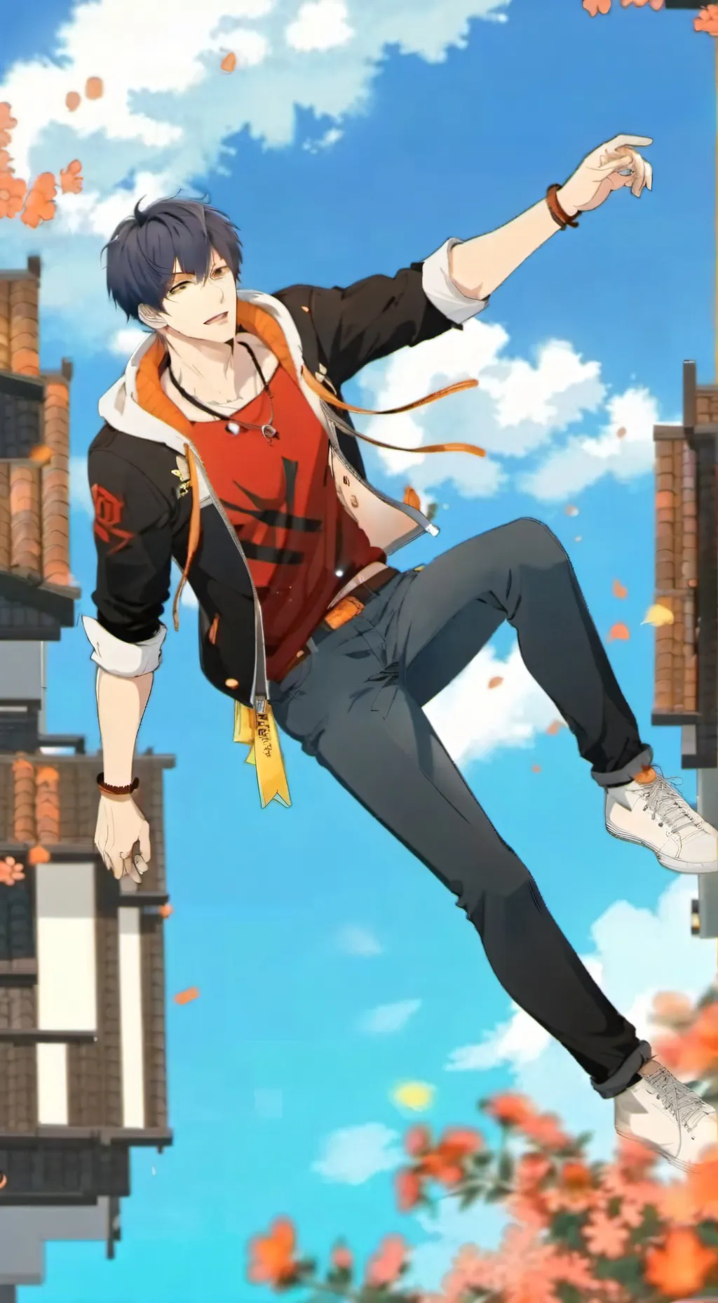 ai character: Dante  background