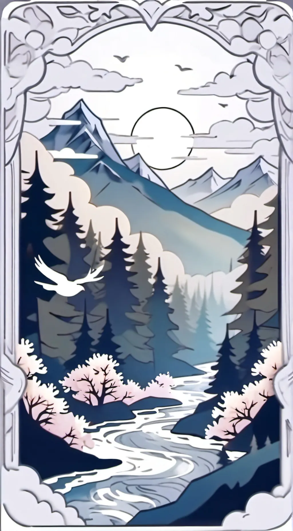 ai character: dw cat infection background